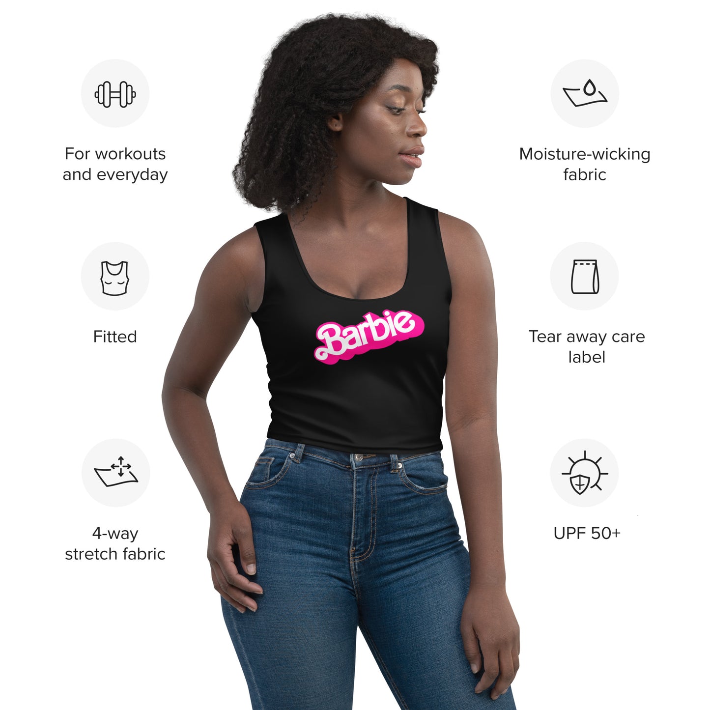Barbie Women's Crop Top