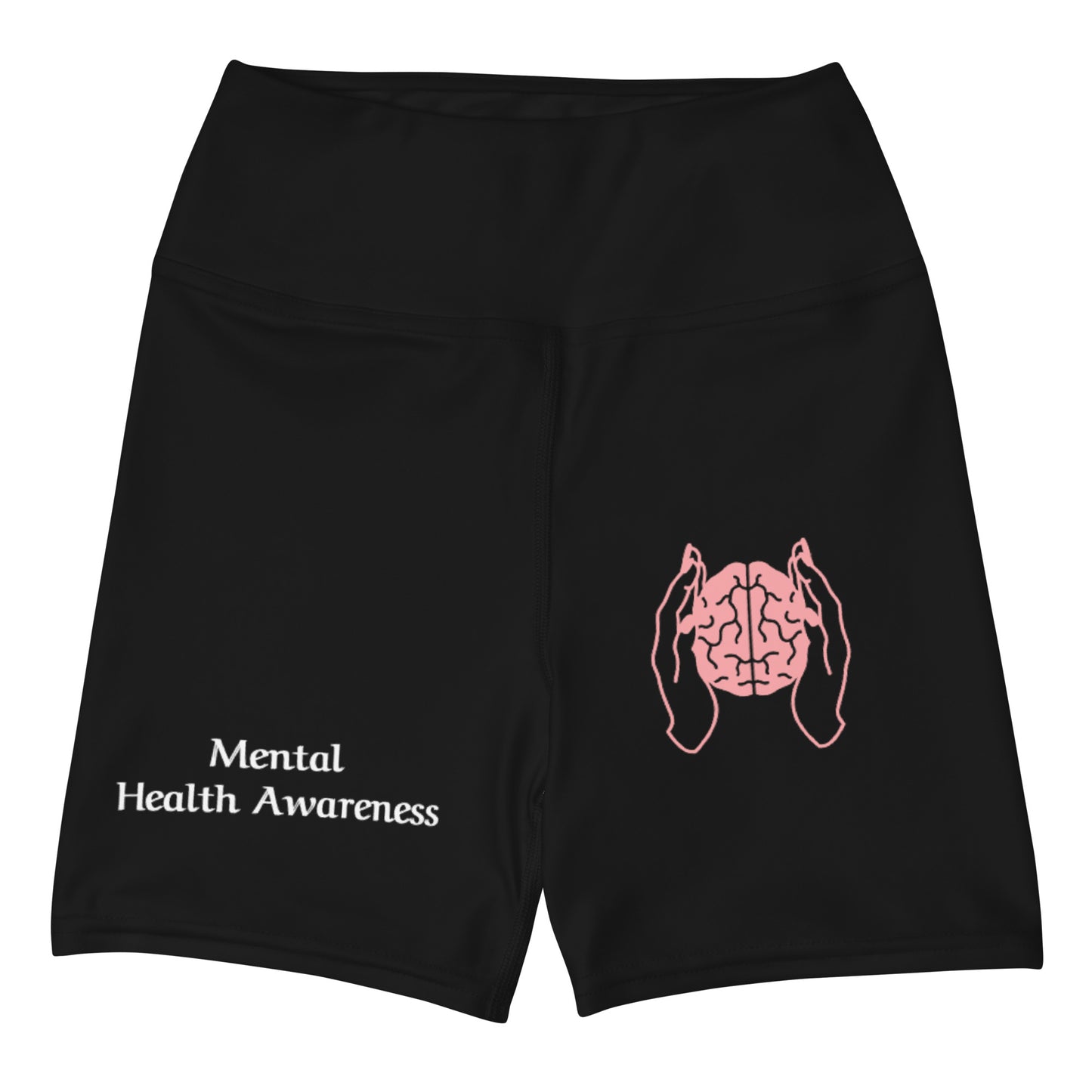Mental Health Awareness Yoga Shorts
