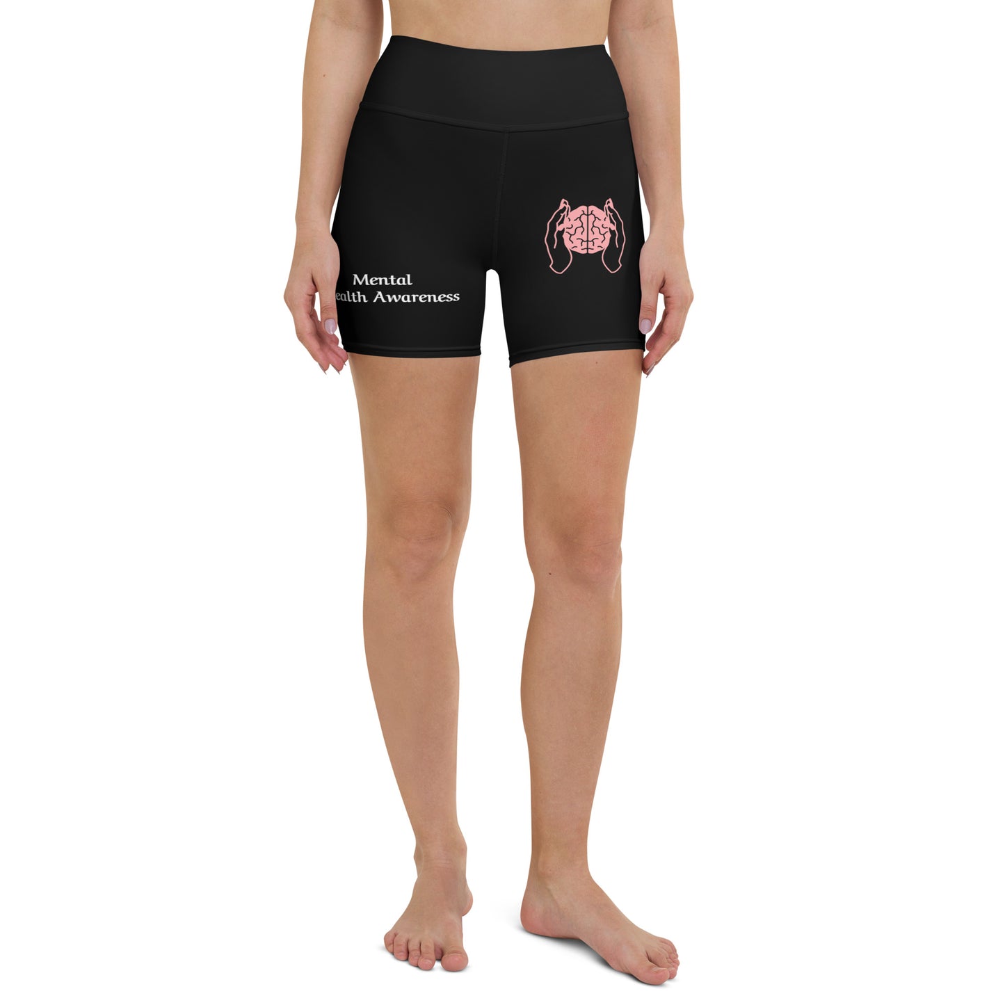 Mental Health Awareness Yoga Shorts