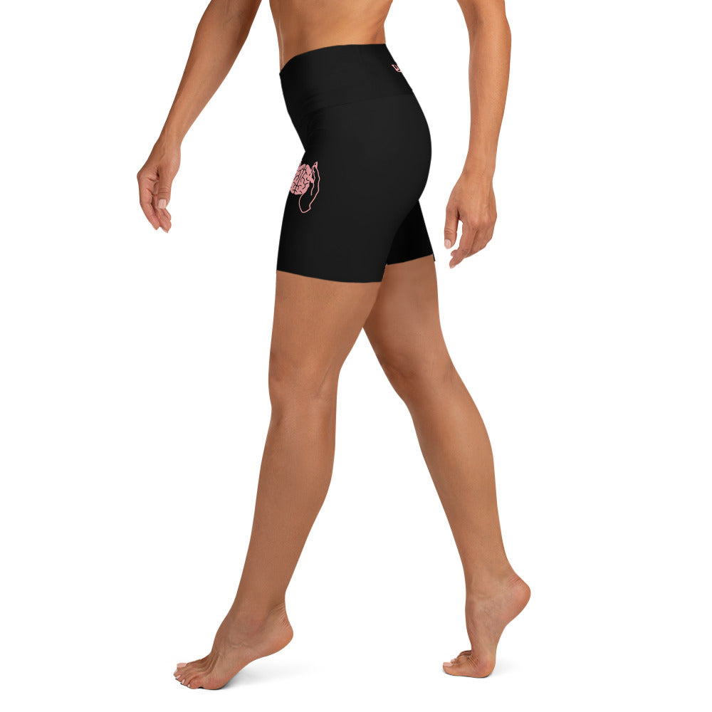 Mental Health Awareness Yoga Shorts