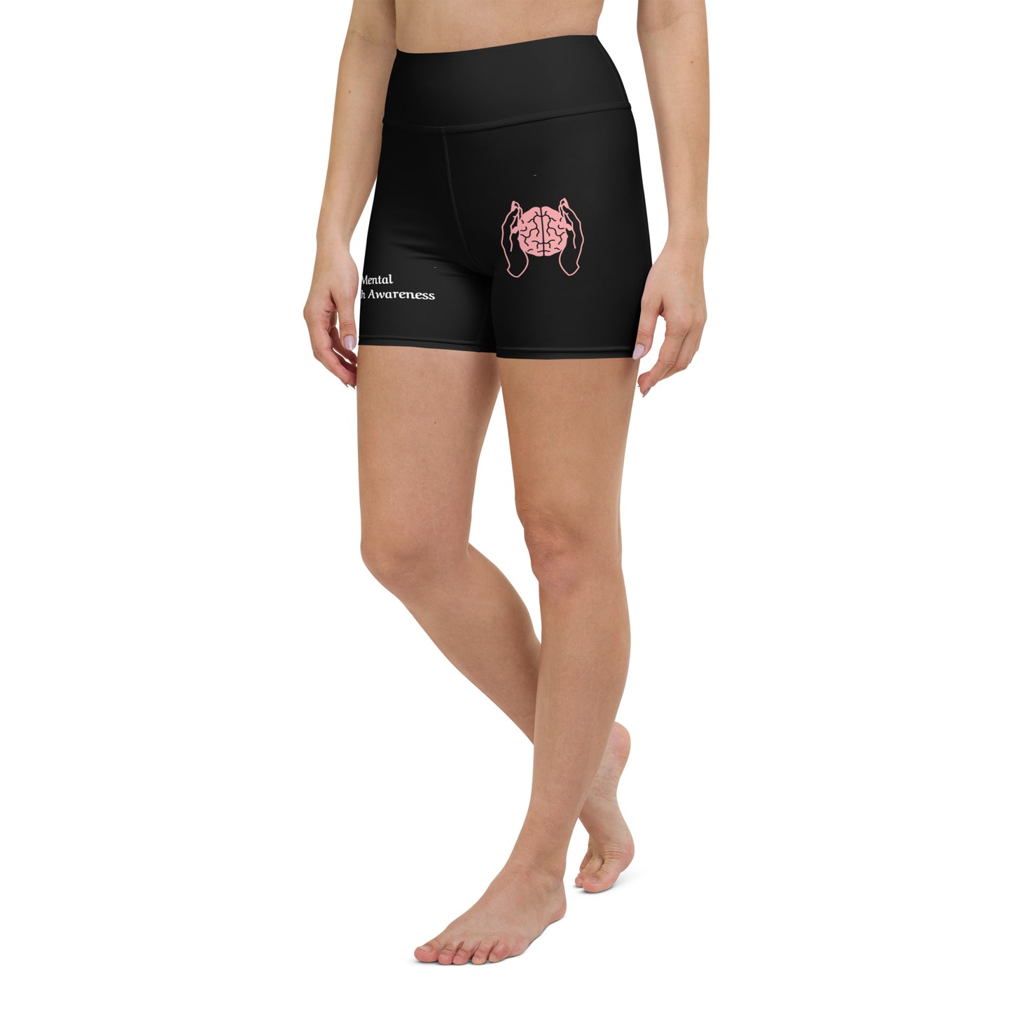 Mental Health Awareness Yoga Shorts