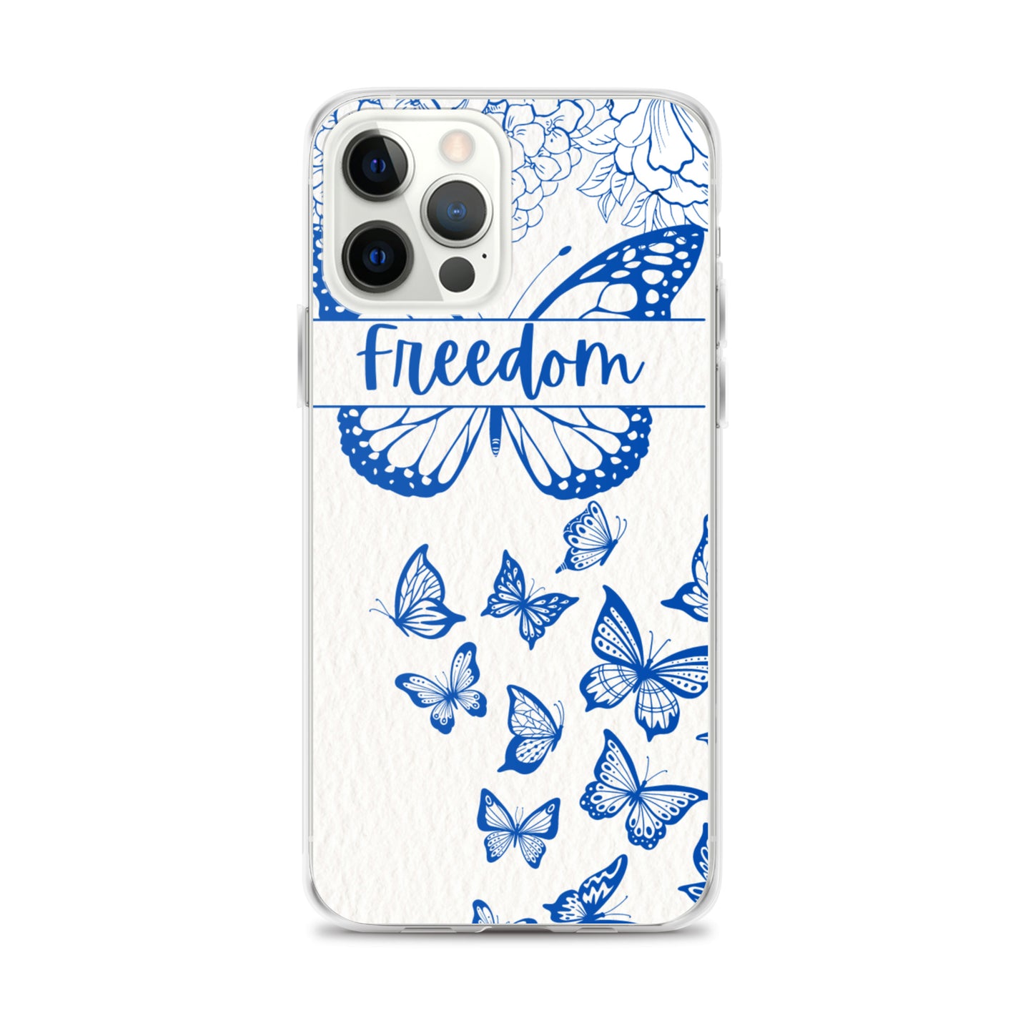 Freedom Butterfly Clear Case for iPhone®