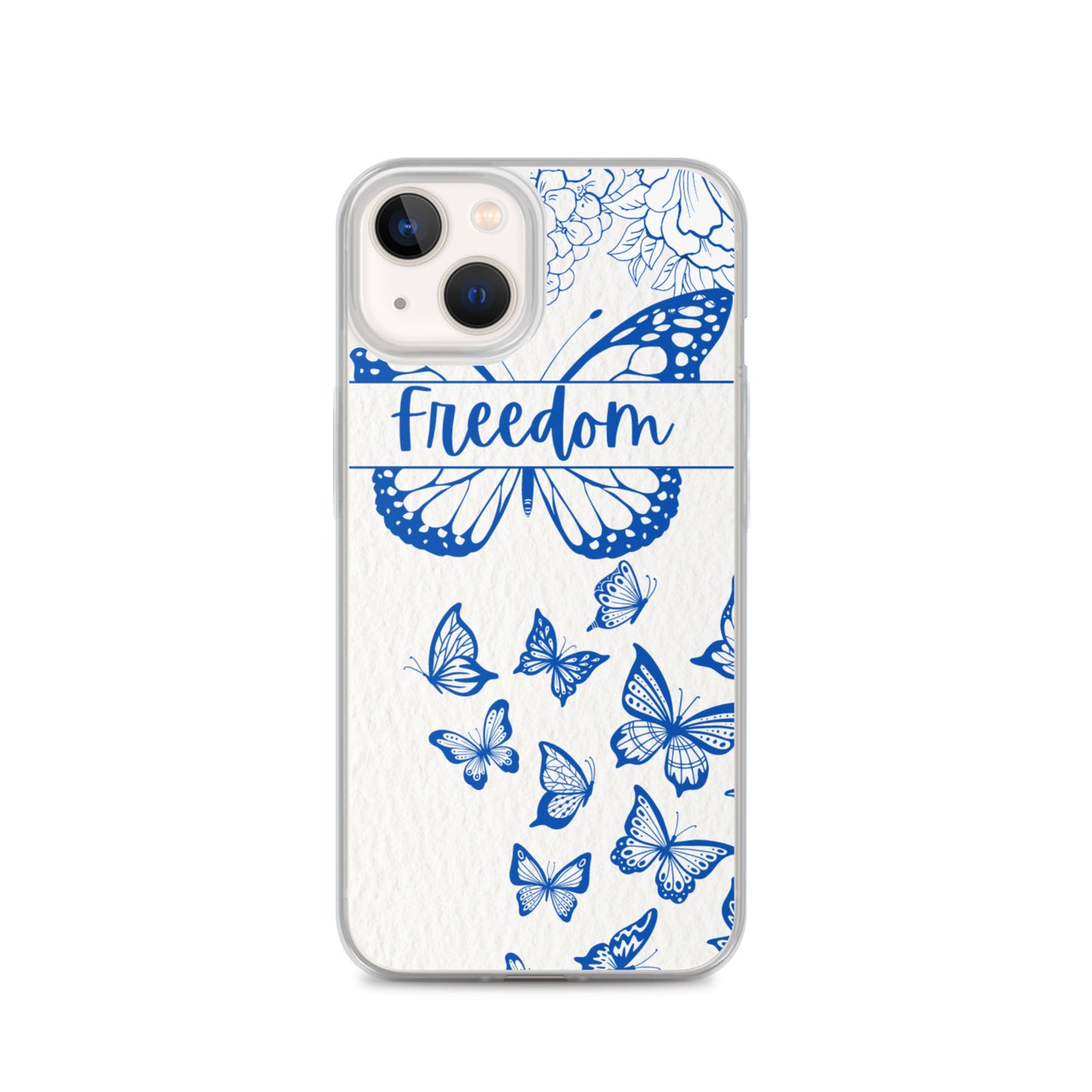 Freedom Butterfly Clear Case for iPhone®