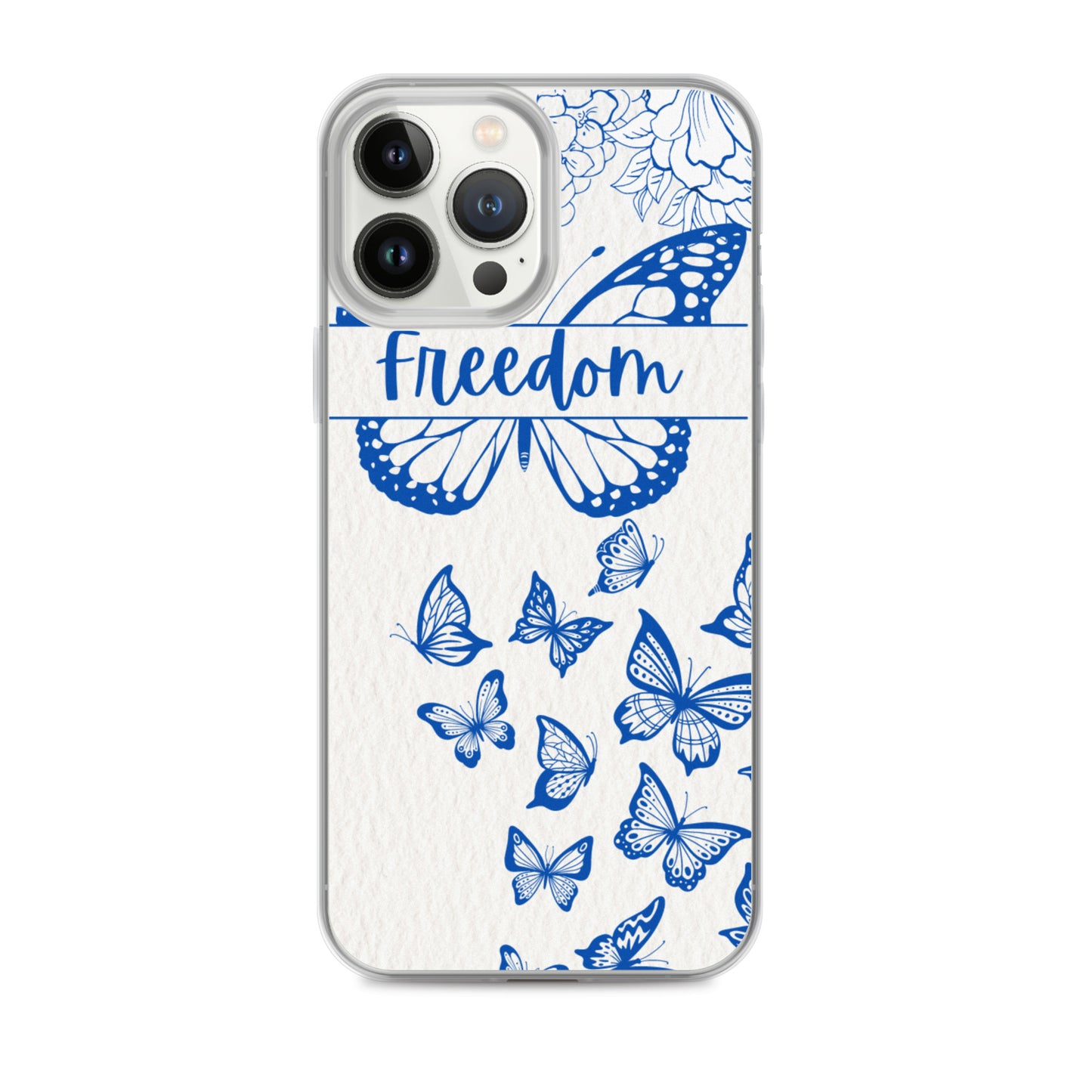 Freedom Butterfly Clear Case for iPhone®