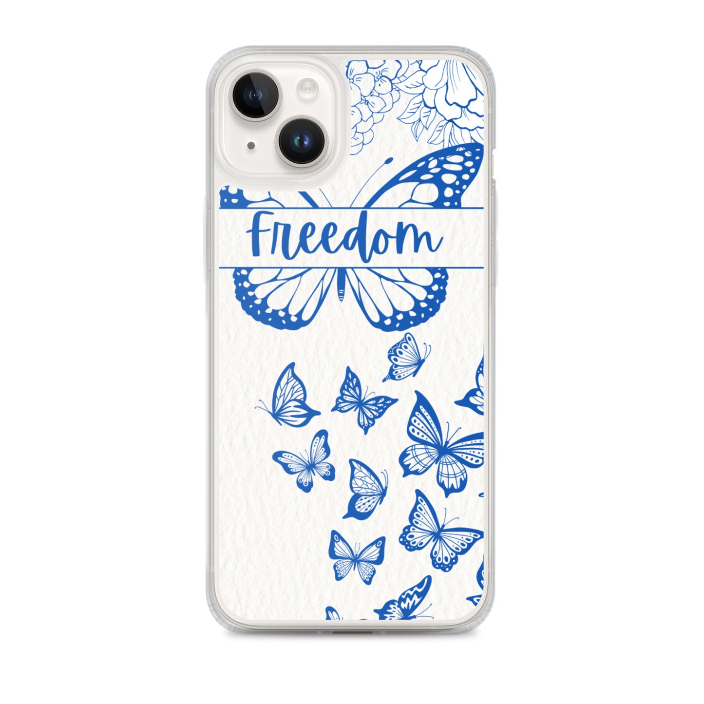 Freedom Butterfly Clear Case for iPhone®