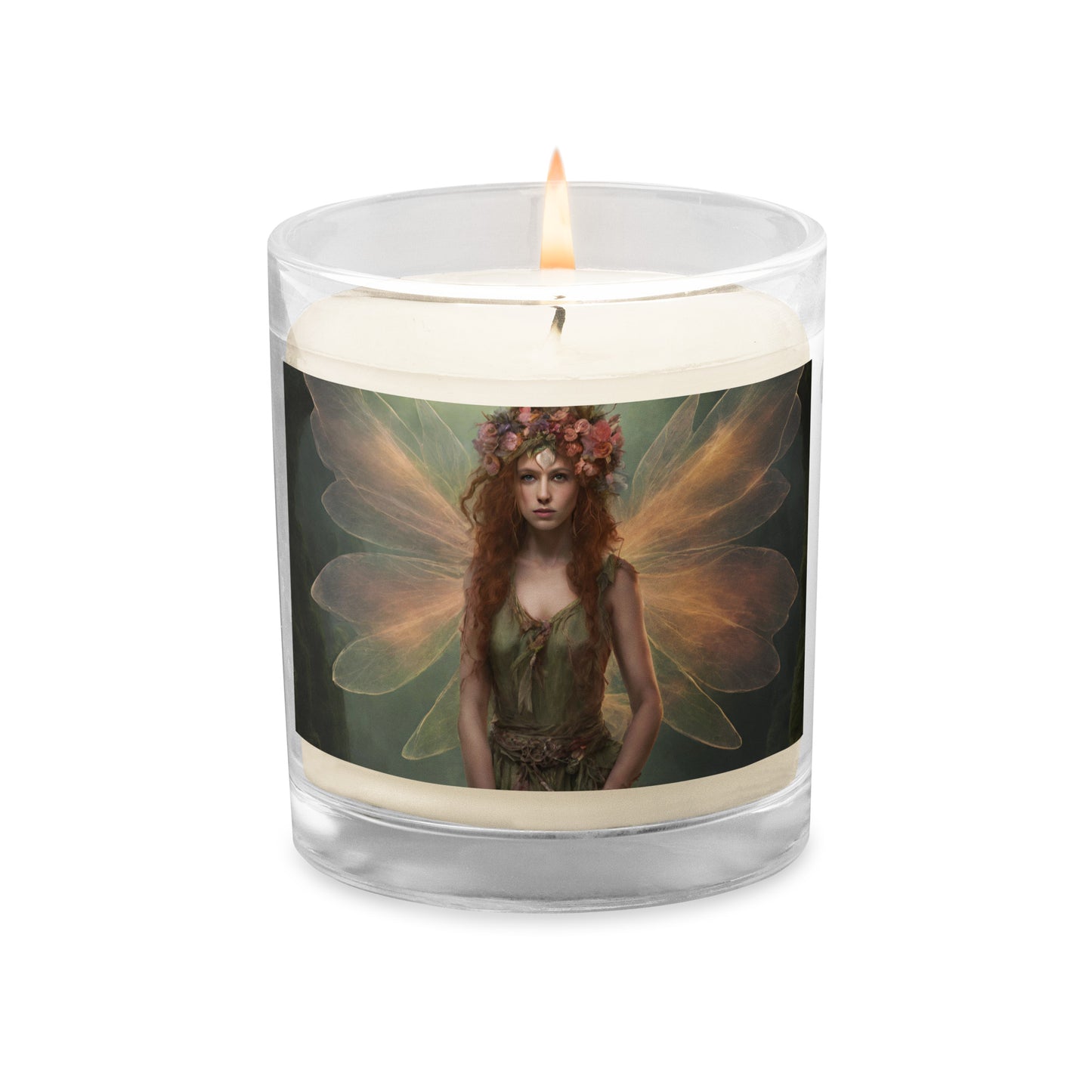 Fairy Glass jar soy wax candle