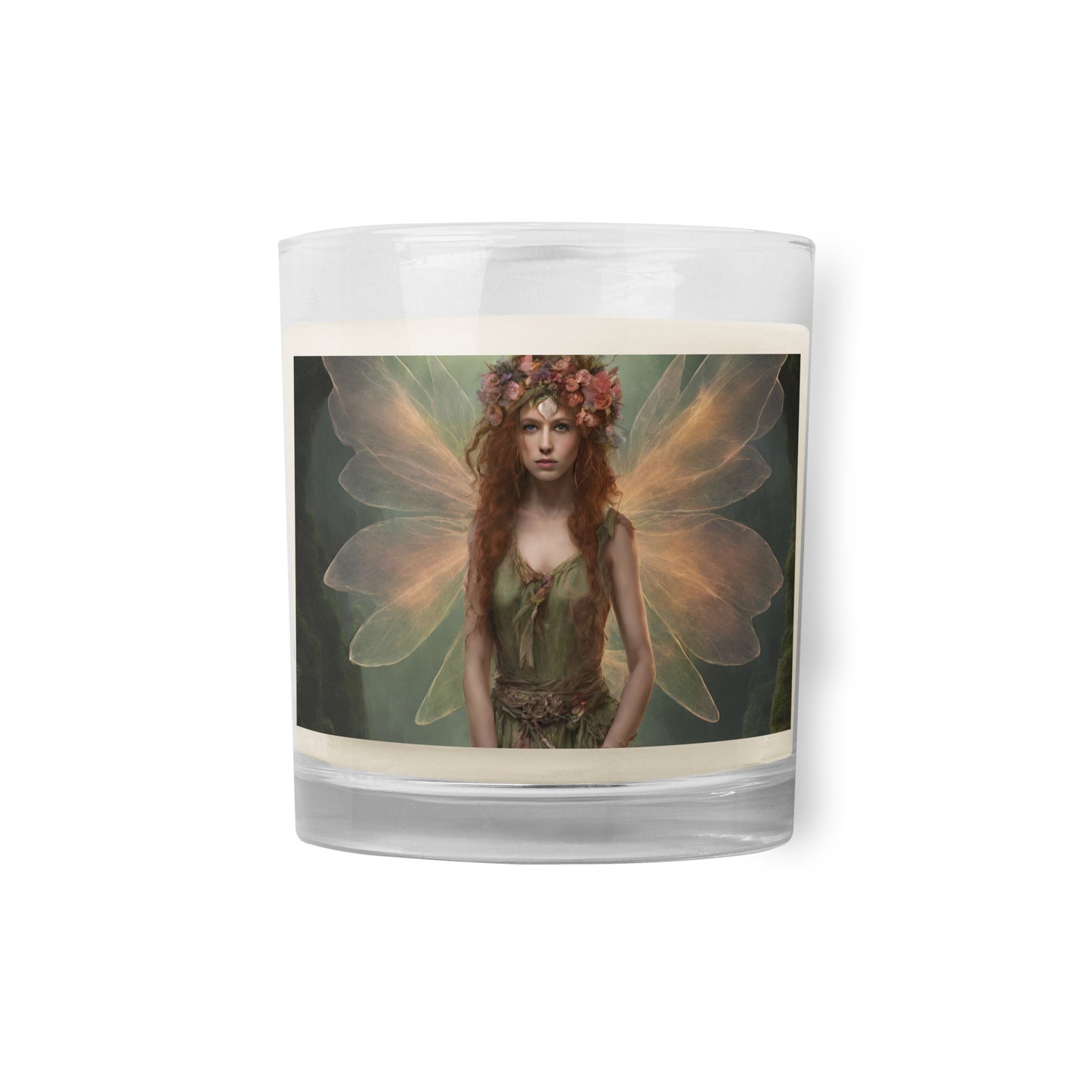 Fairy Glass jar soy wax candle