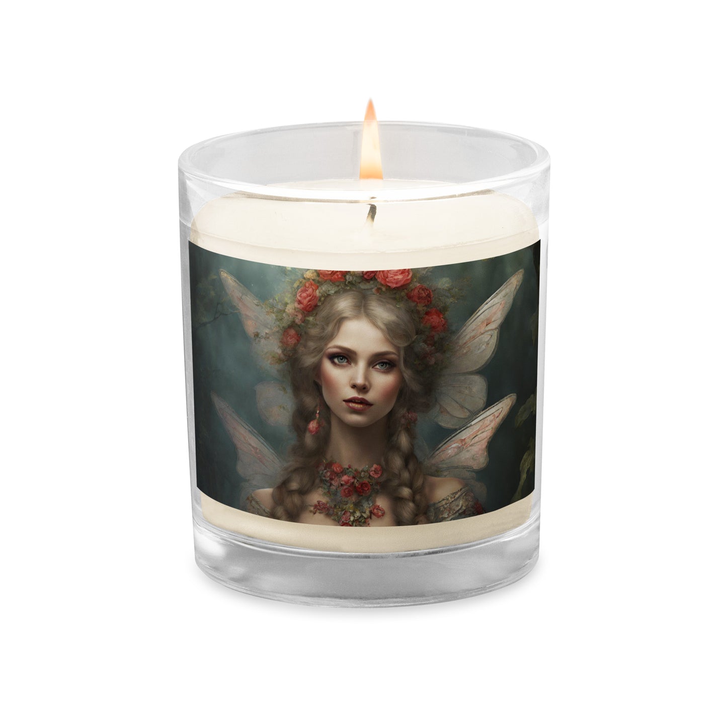 Fairy Glass jar soy wax candle