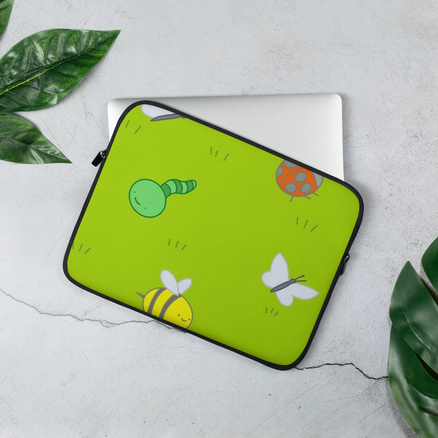 Adventure Time Birds and Bees Laptop Sleeve