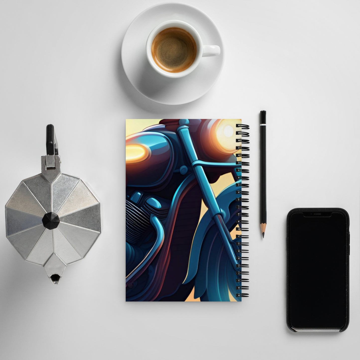 Lucid Cruise Spiral notebook