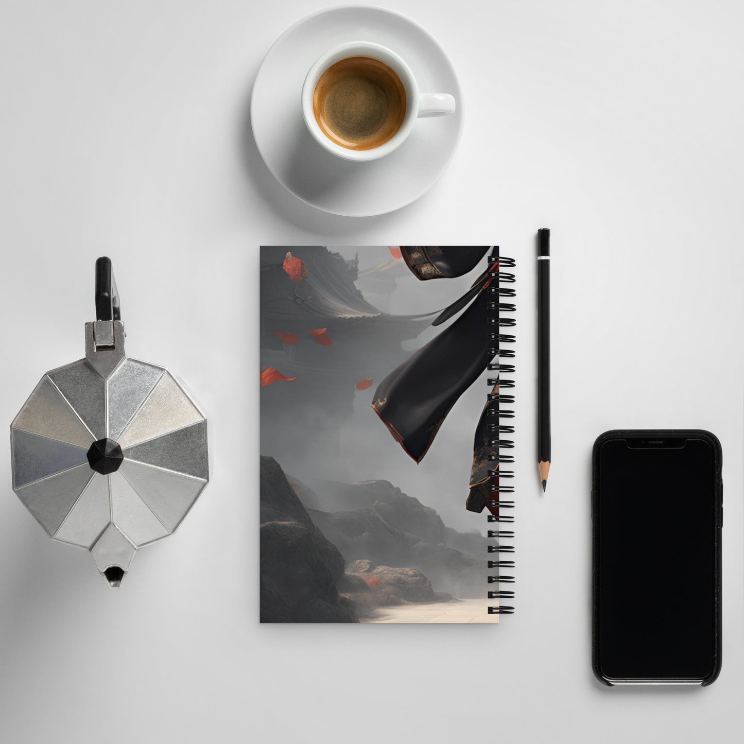 Strength and Resilience Spiral notebook