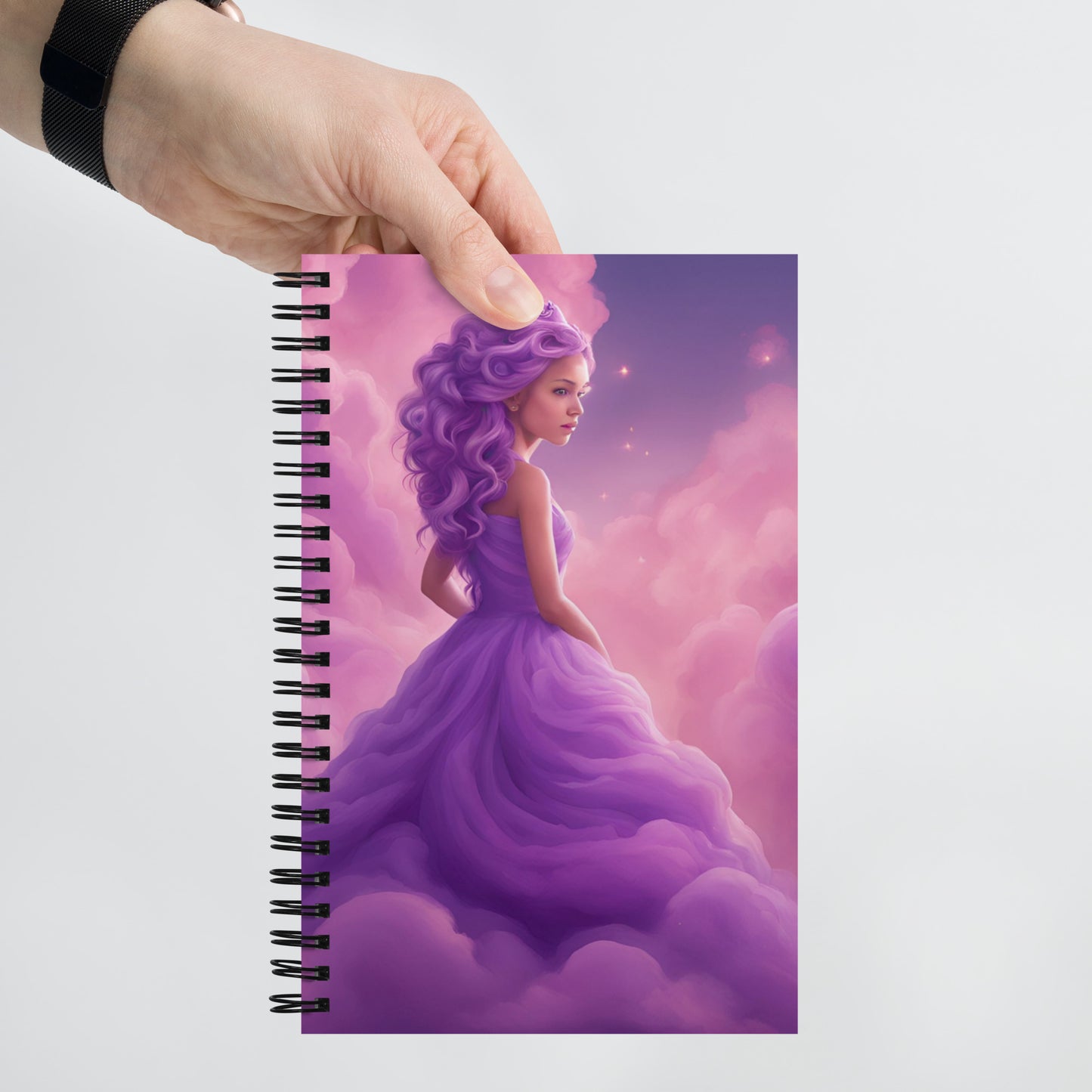 Cloud Princess Spiral notebook