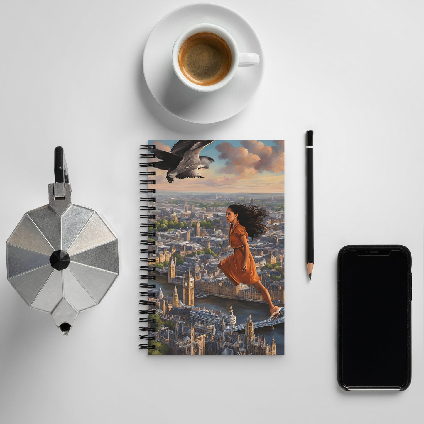 Lucid Dreams Spiral notebook