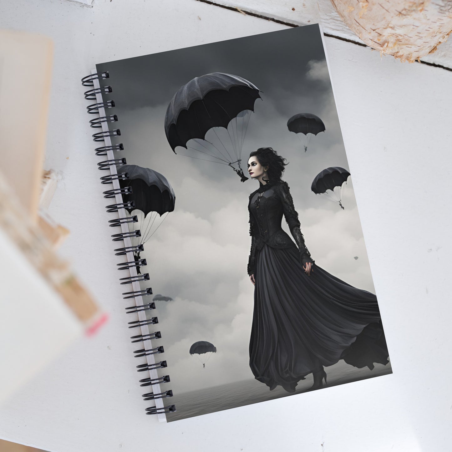 Self Sabotage Spiral notebook