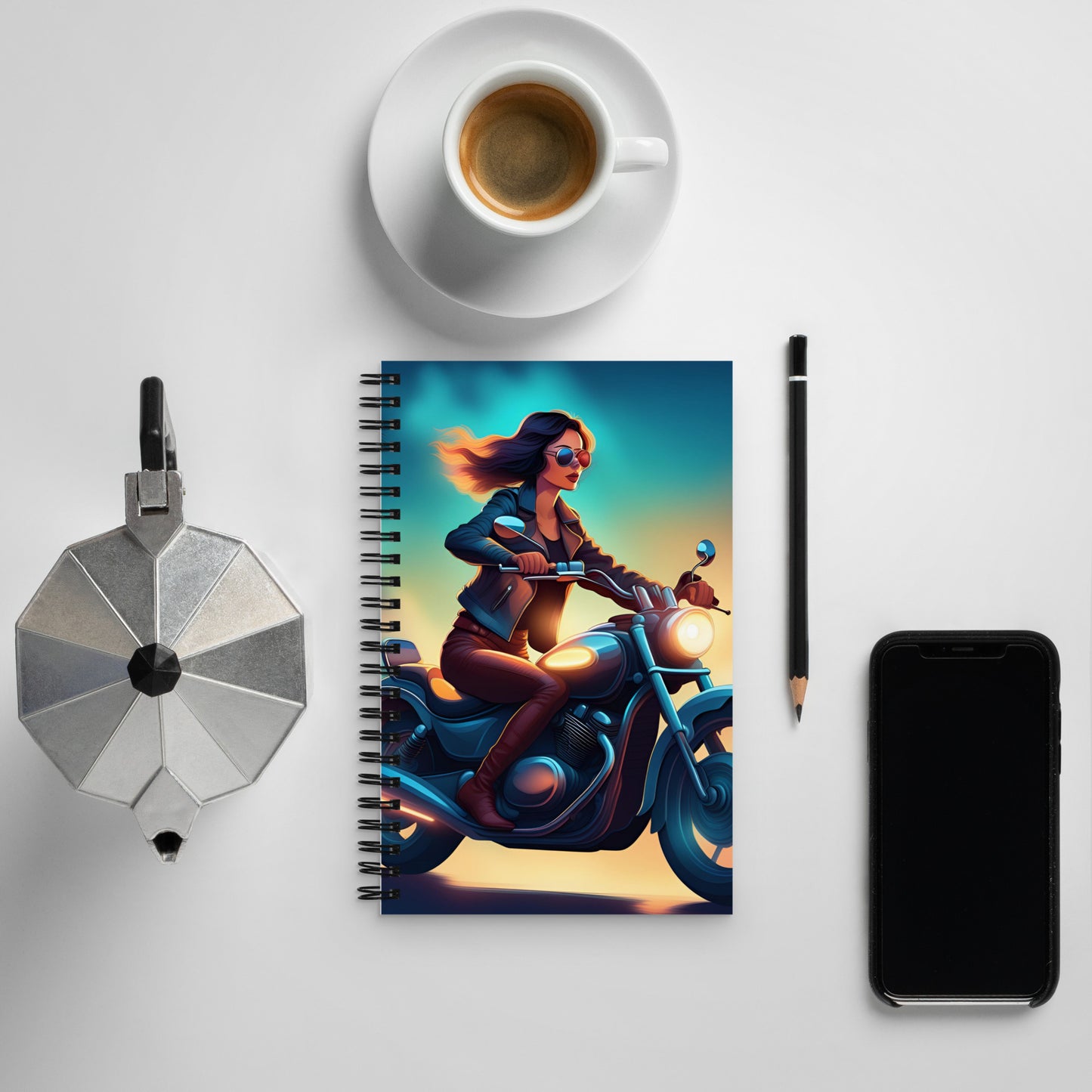 Lucid Cruise Spiral notebook