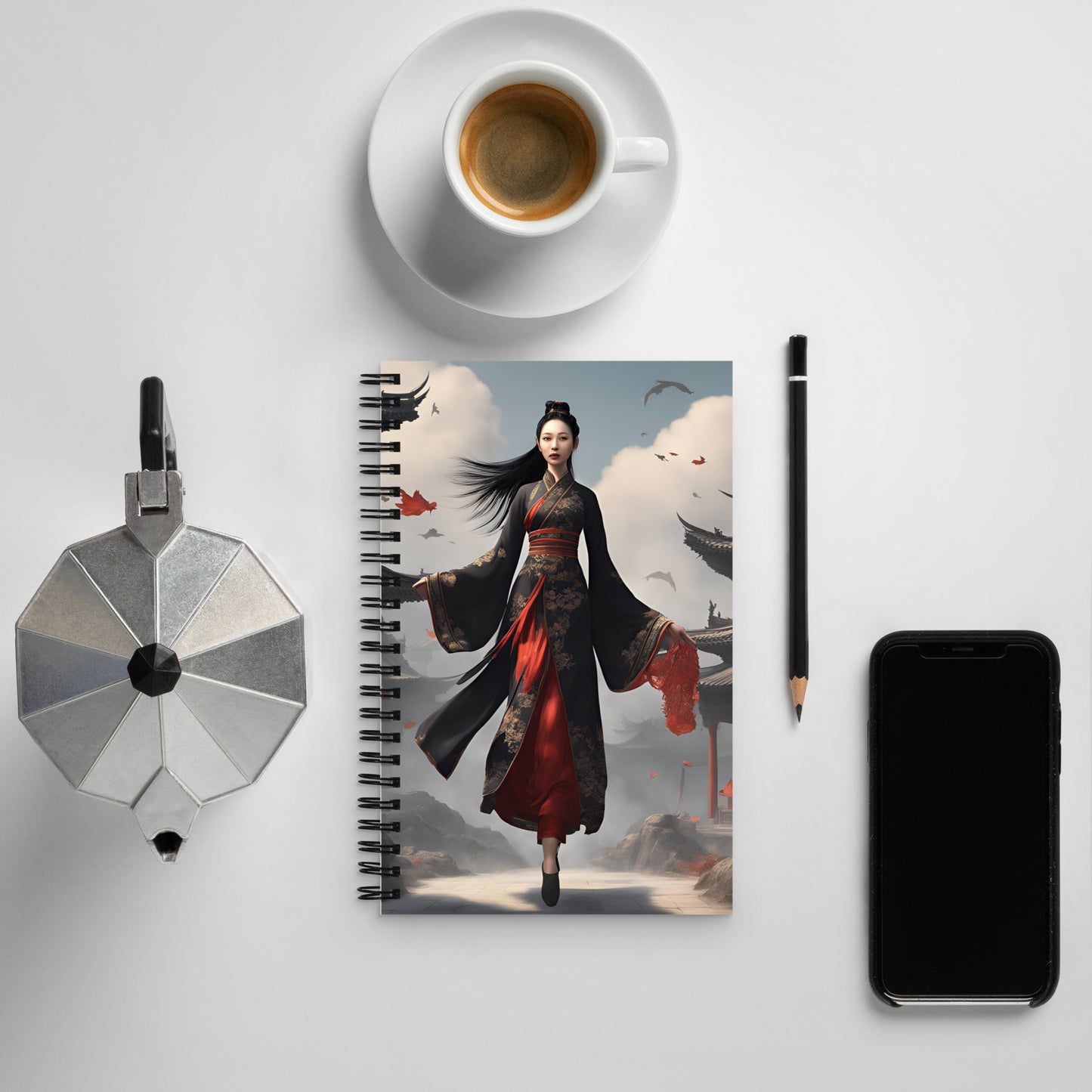 Strength and Resilience Spiral notebook