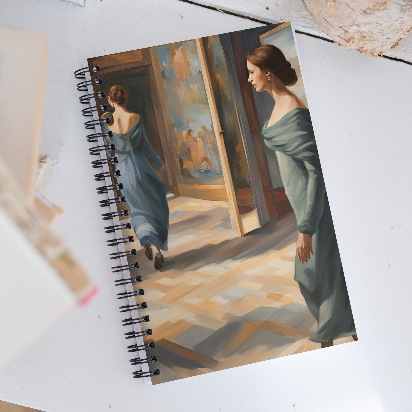 Disassociation Spiral notebook