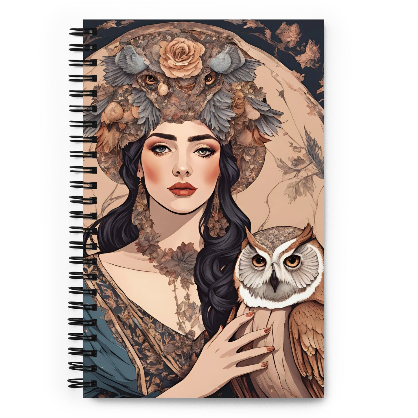 Wisdom comes later Spiral notebook