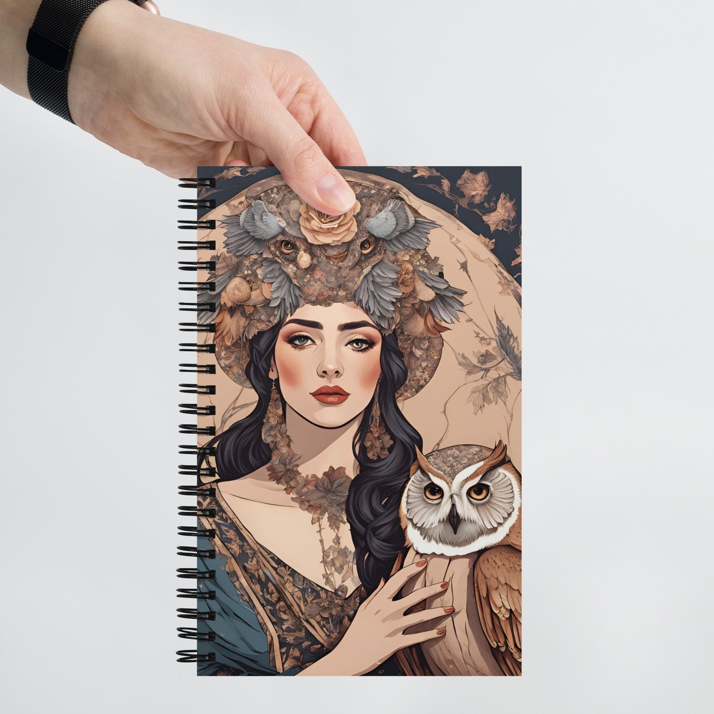 Wisdom comes later Spiral notebook