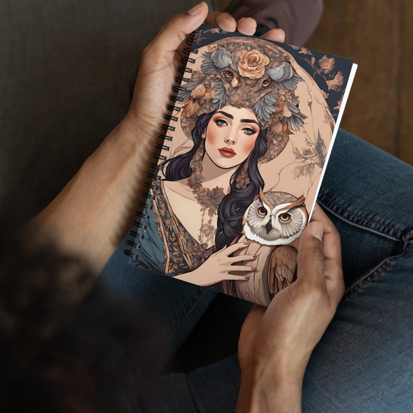 Wisdom comes later Spiral notebook