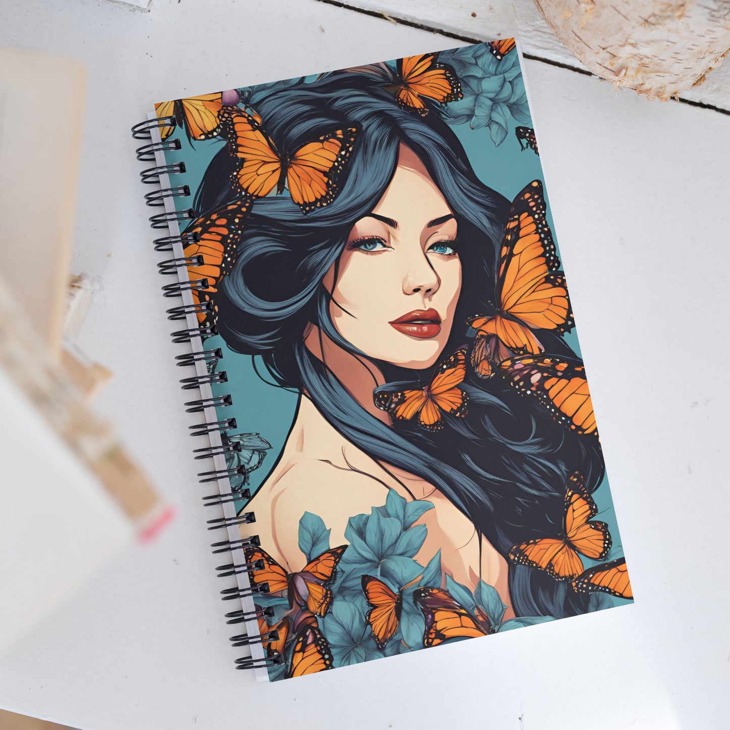 Transformations Spiral notebook