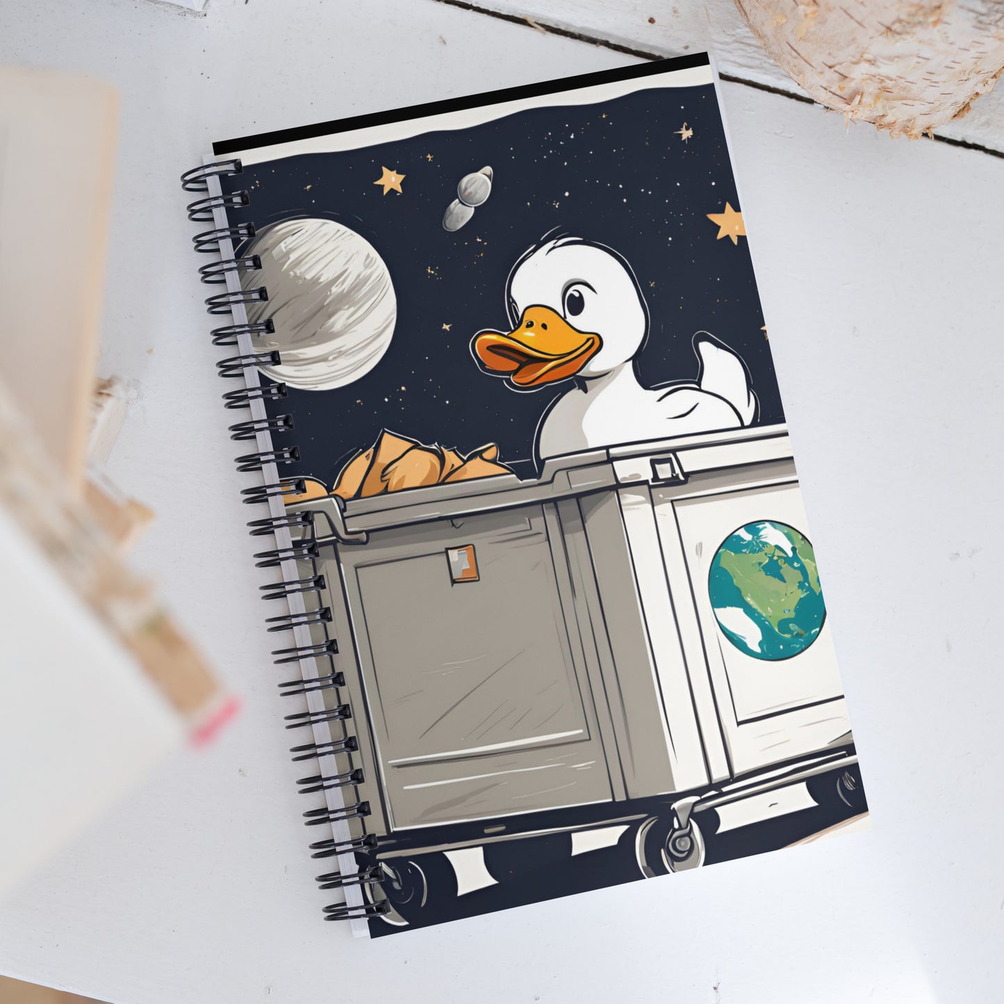Duck Spiral notebook