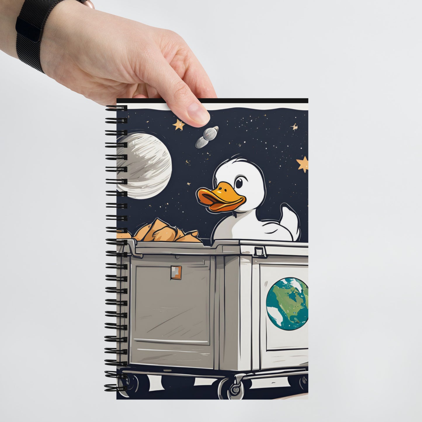 Duck Spiral notebook