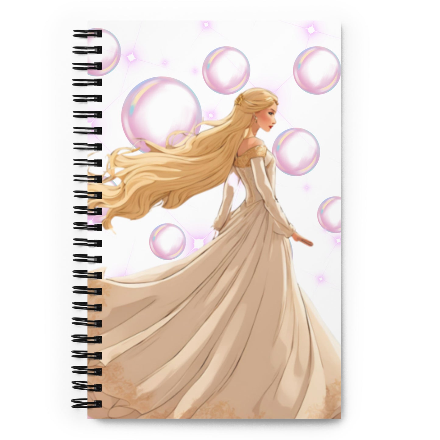 Fairy Tale Princess Spiral notebook