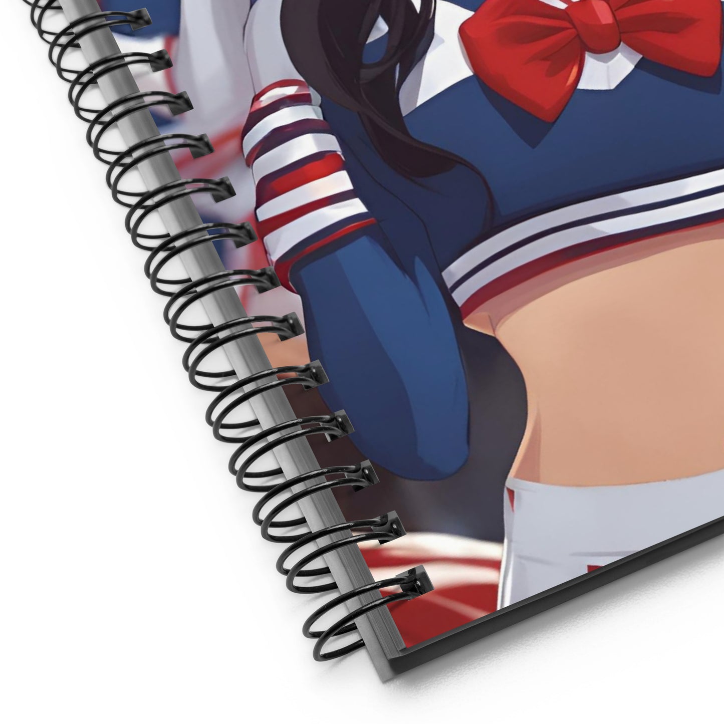 Cheerleading Spiral notebook