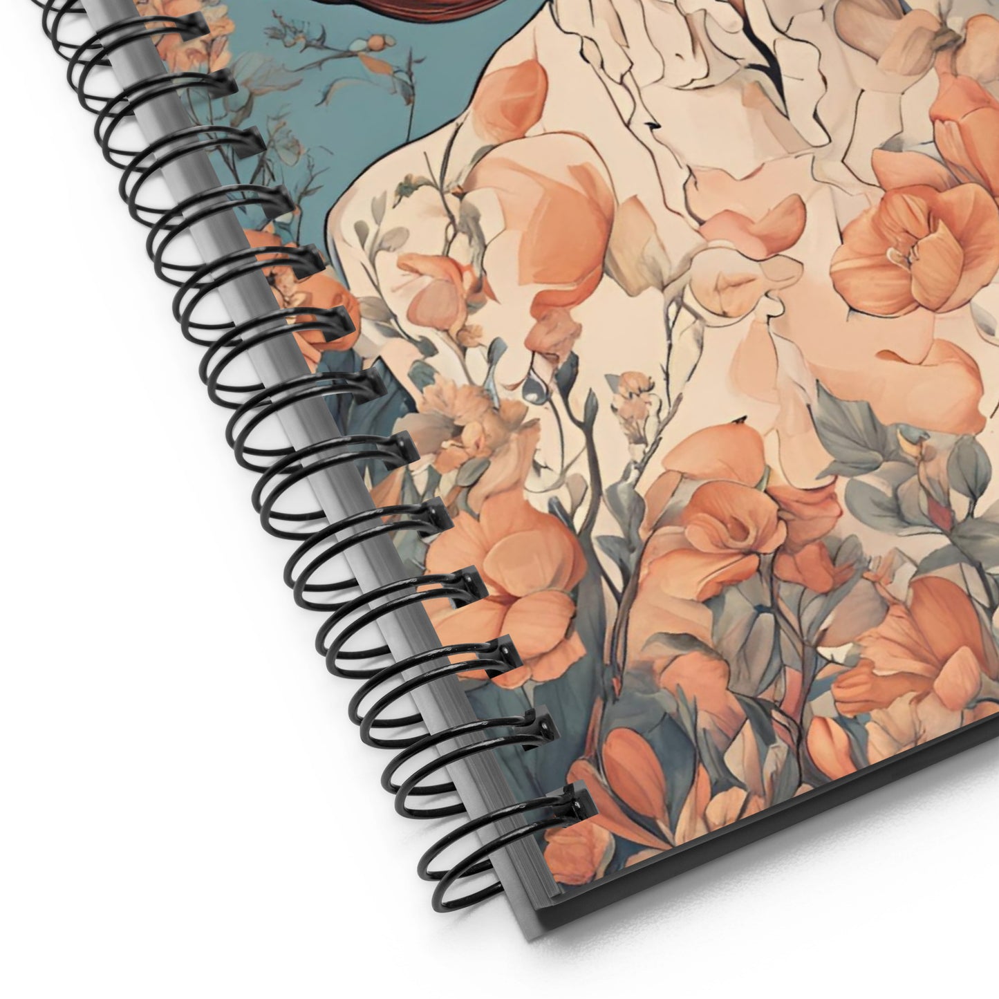 Ditzy flowers Spiral notebook