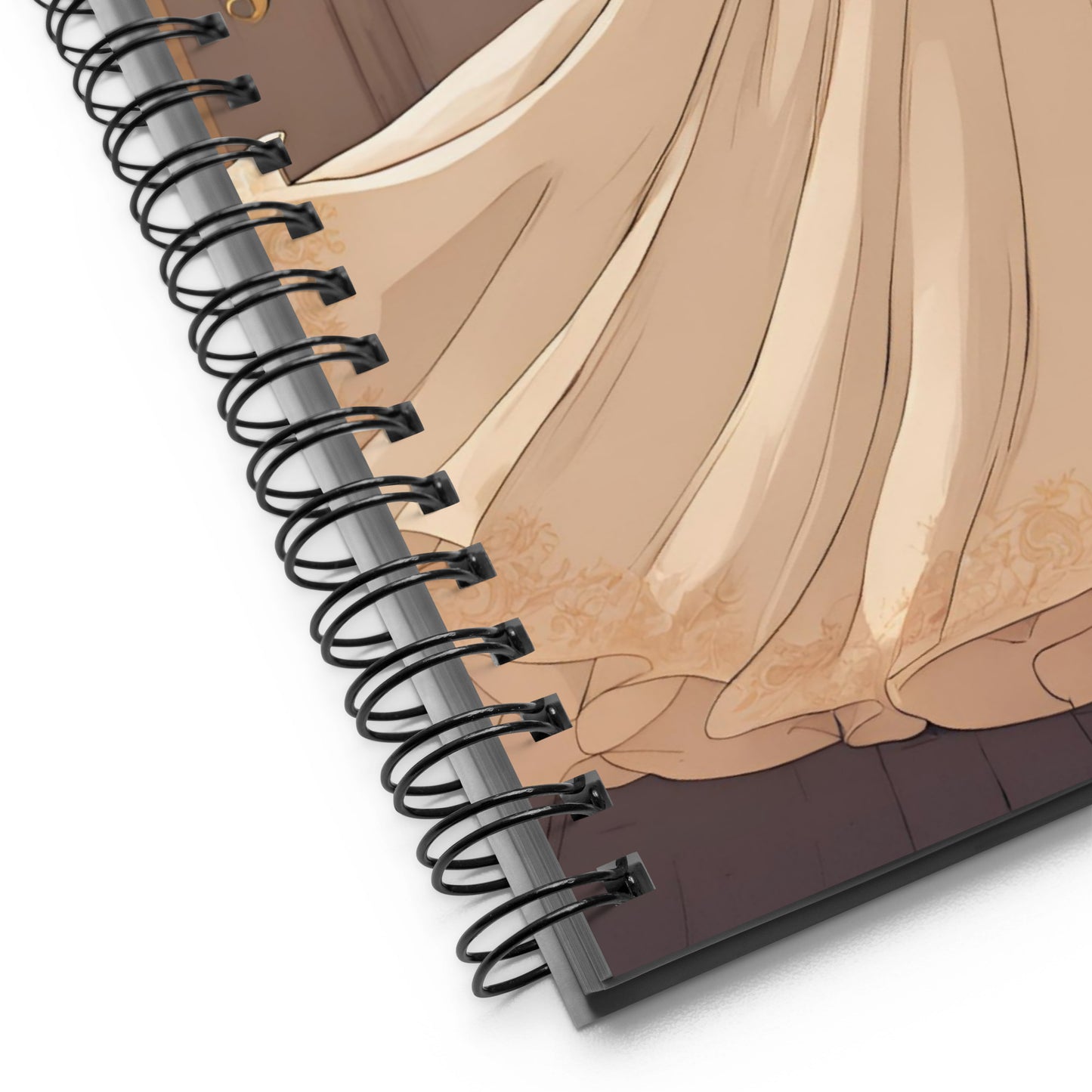 Anime Princess Spiral notebook