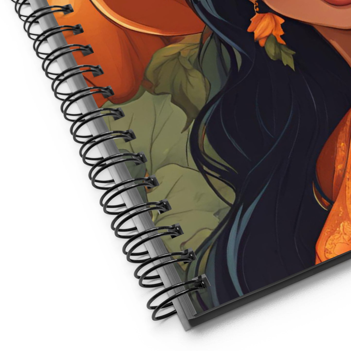 Pumpkin Patch Princess 4 Spiral notebook
