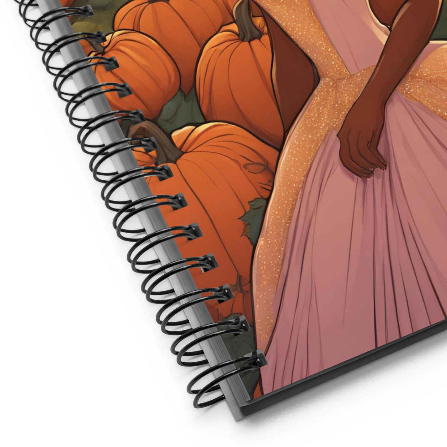 Pumpkin Patch Princess 6 Spiral notebook