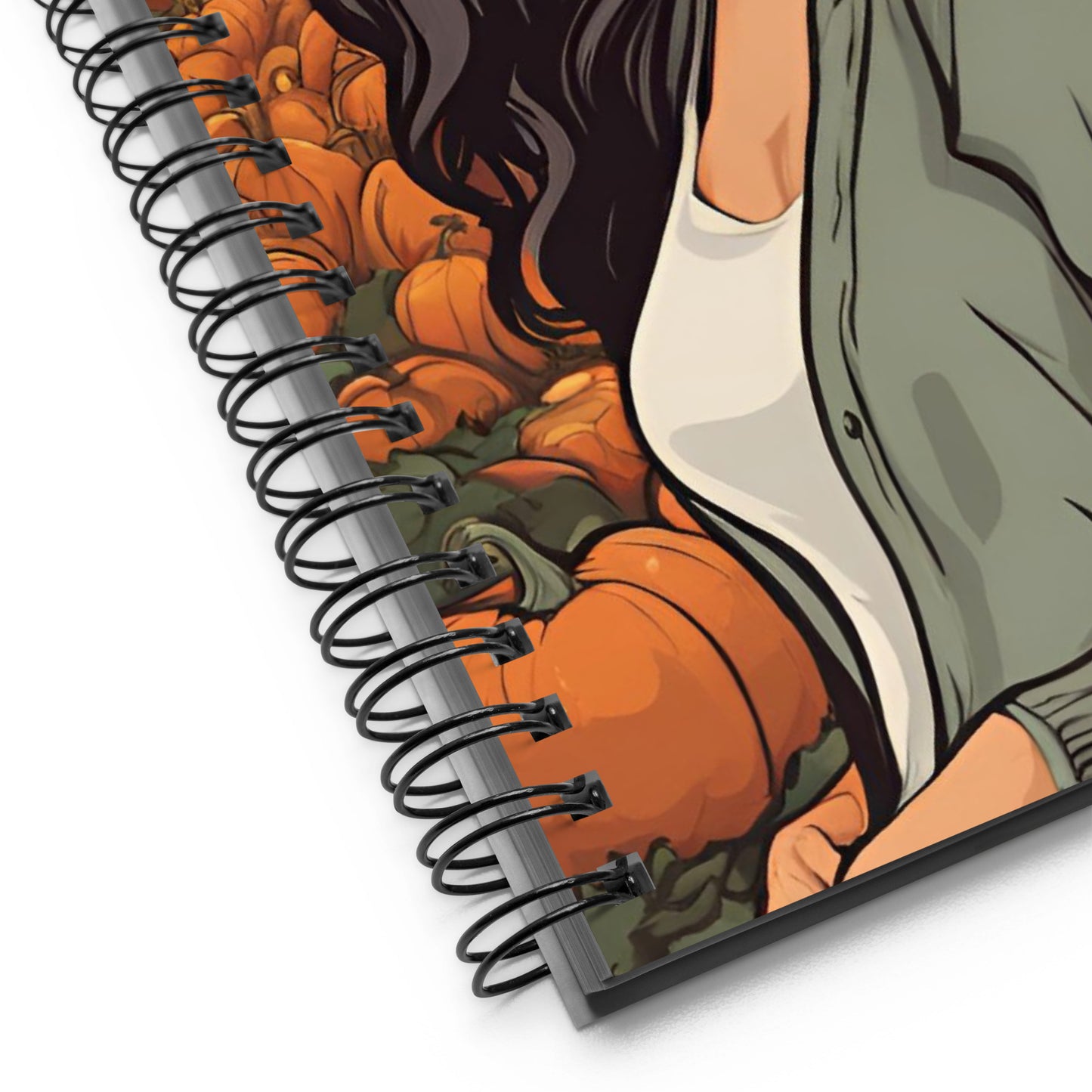 Pumpkin Patch Princess 7 Spiral notebook