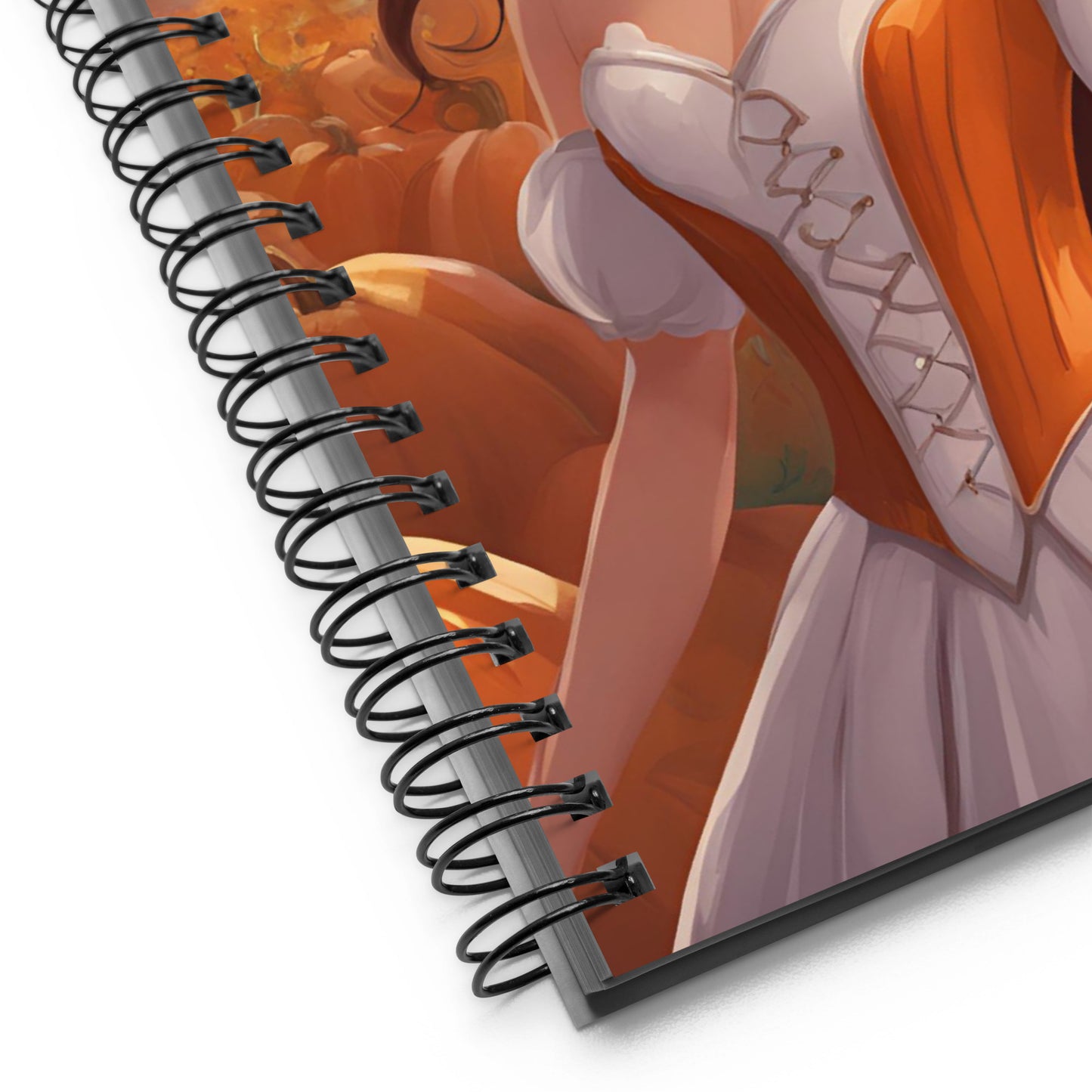 Pumpkin Patch Princess 8 Spiral notebook