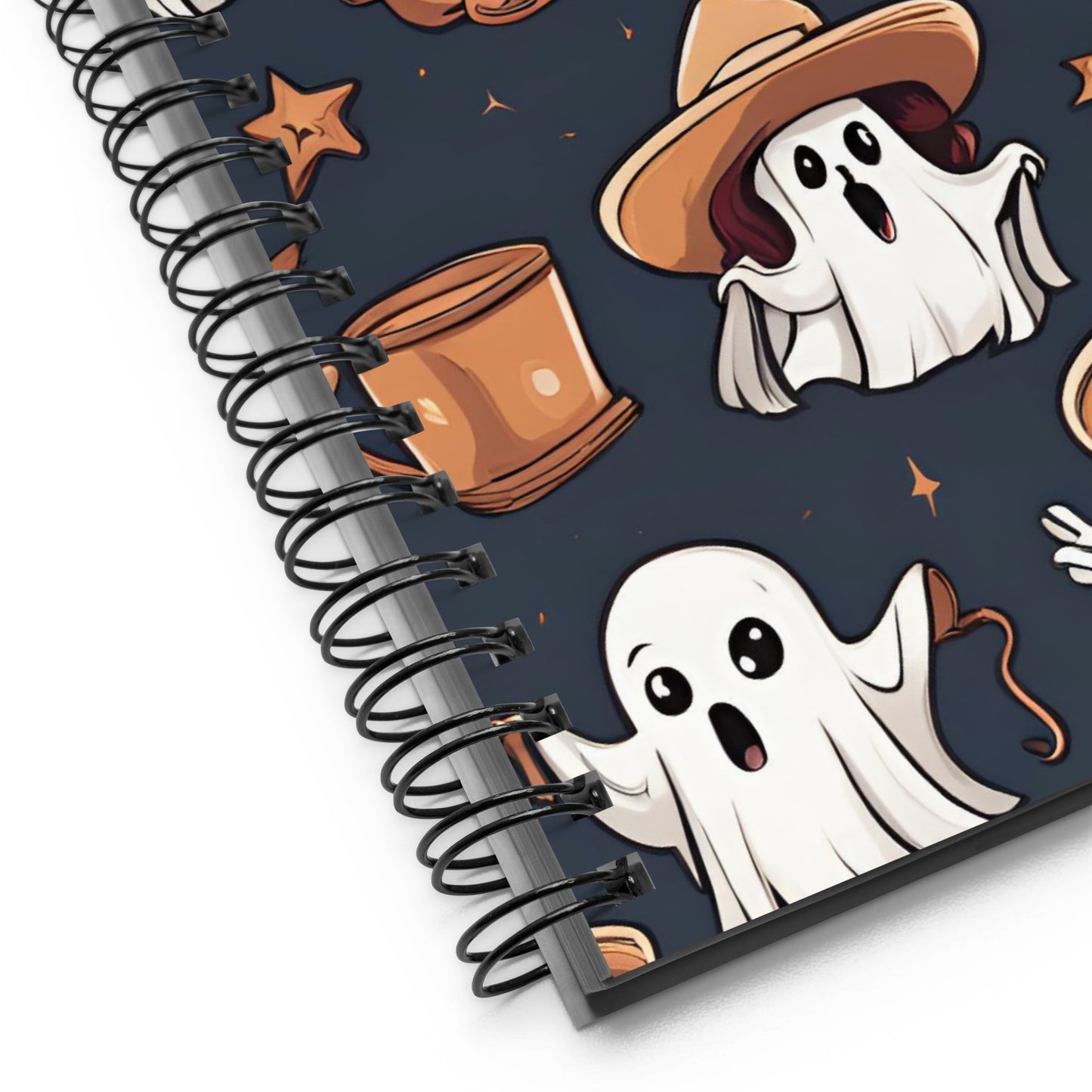 Cute Ghosts Spiral notebook
