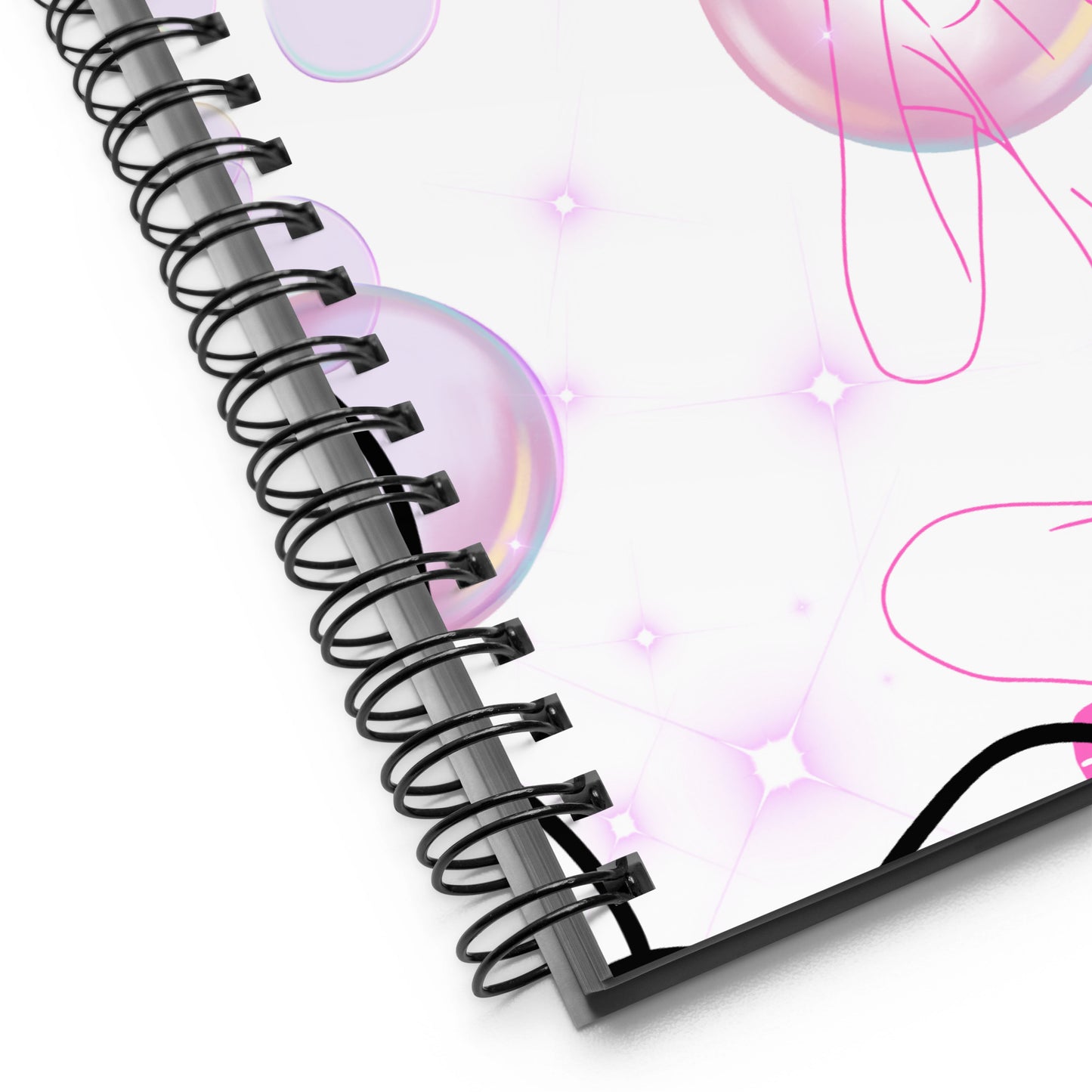 Bubble Brain Spiral notebook