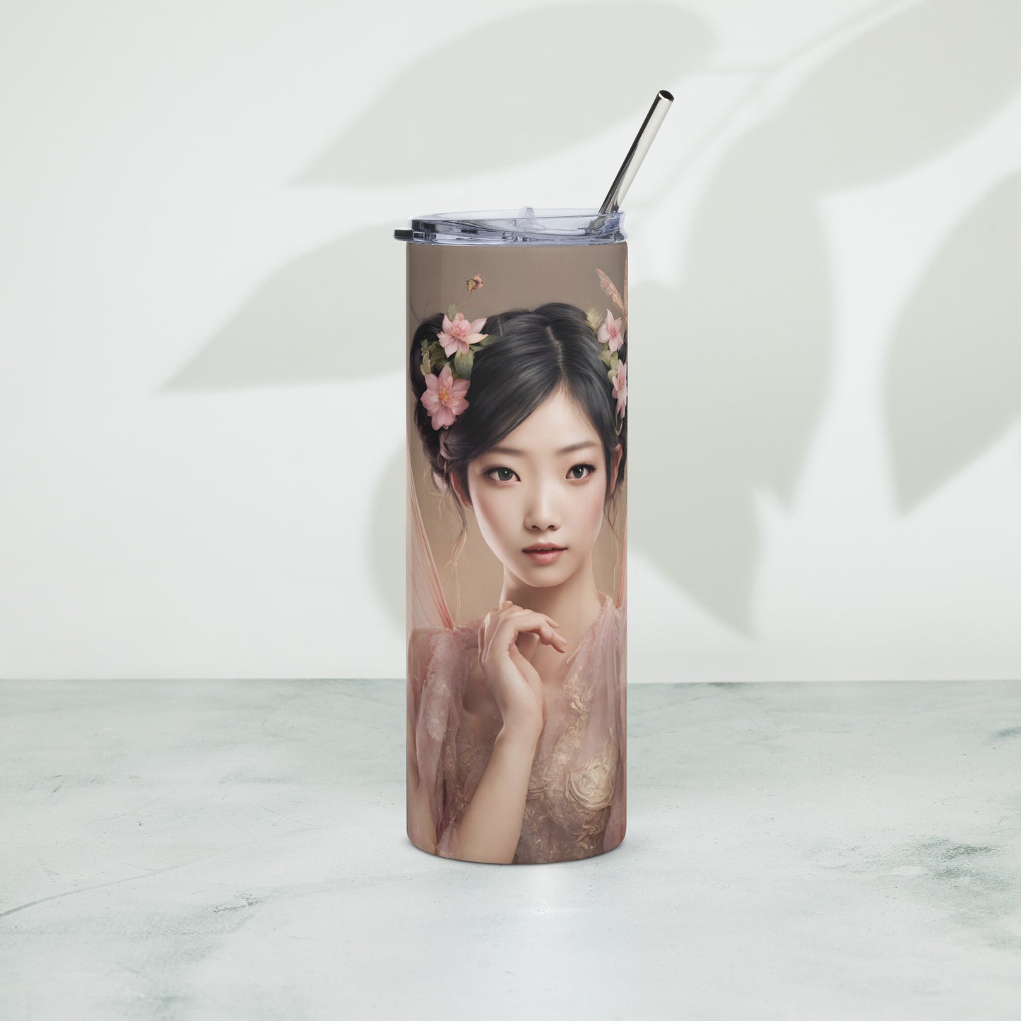 Beautiful Chineese Fairy Stainless steel tumbler