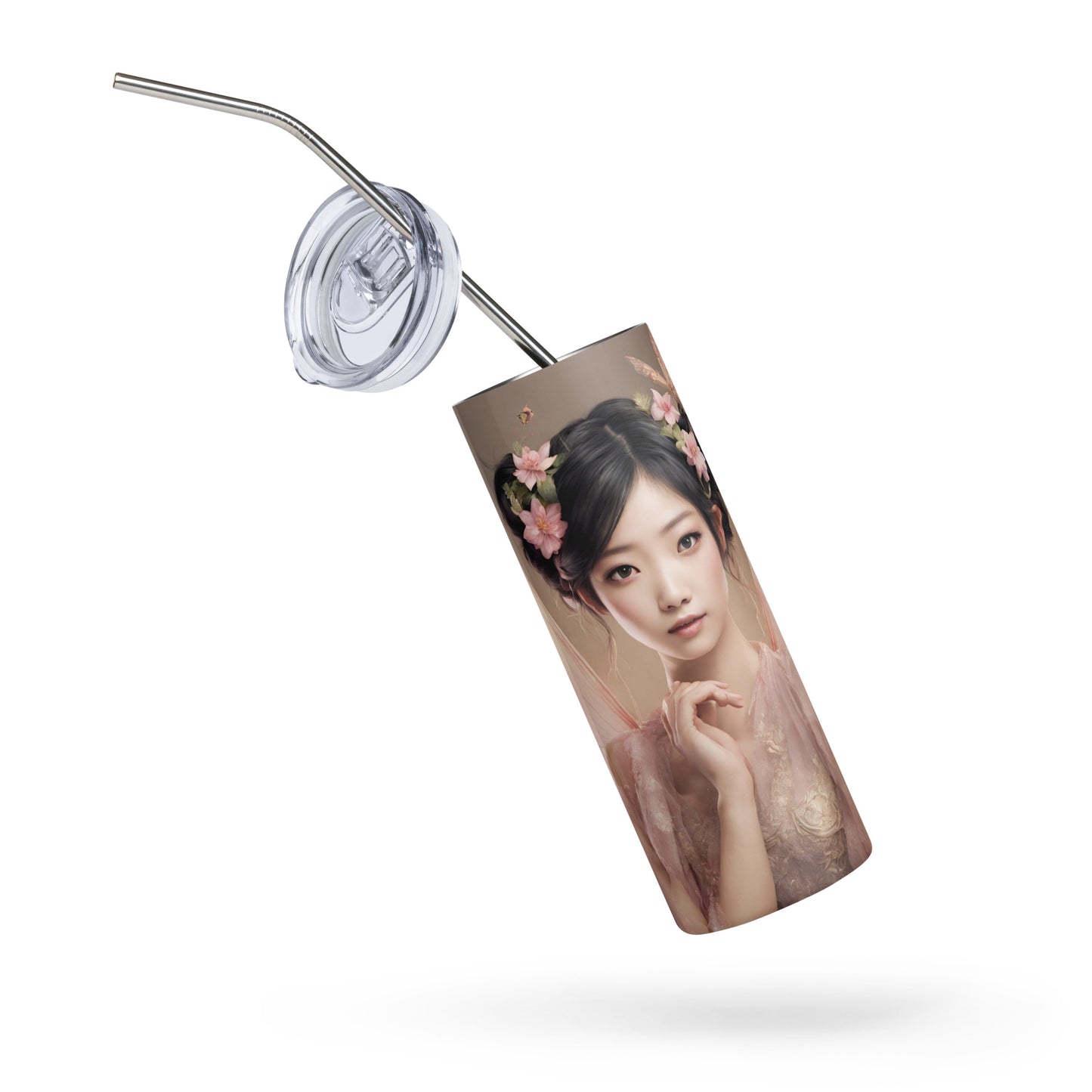 Beautiful Chineese Fairy Stainless steel tumbler