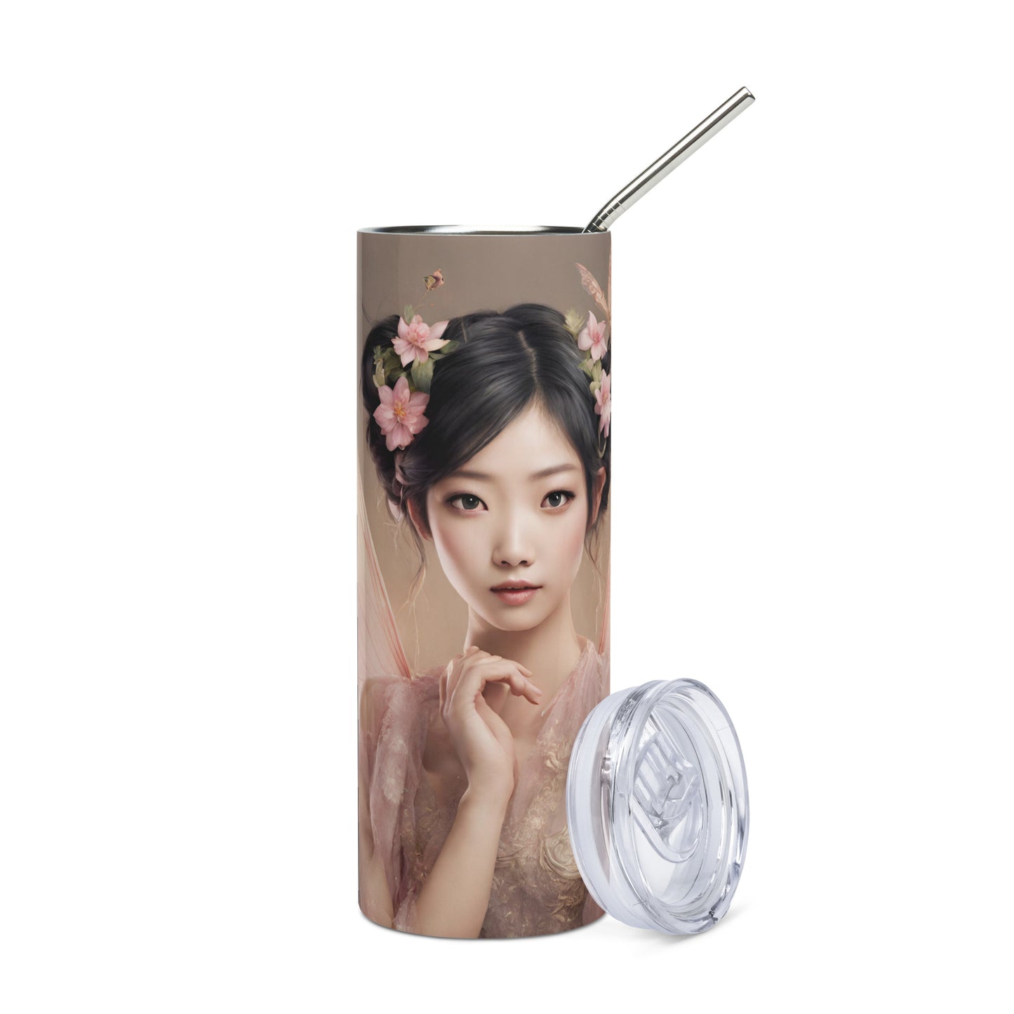Beautiful Chineese Fairy Stainless steel tumbler