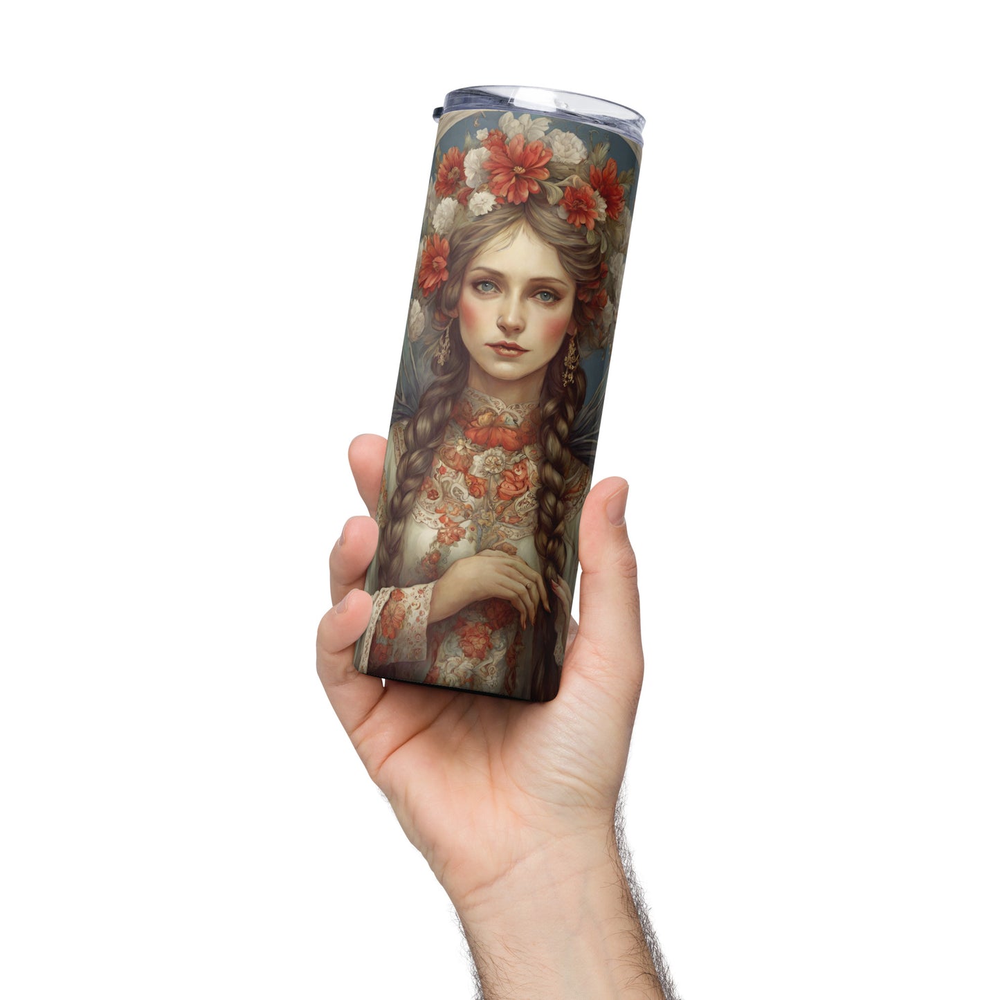 Beautiful Russian Fairy Stainless steel tumbler