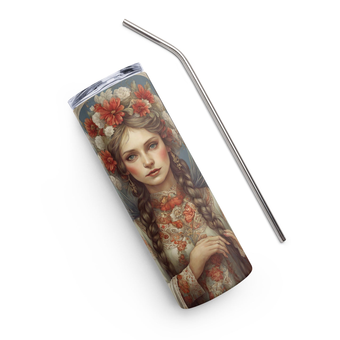 Beautiful Russian Fairy Stainless steel tumbler