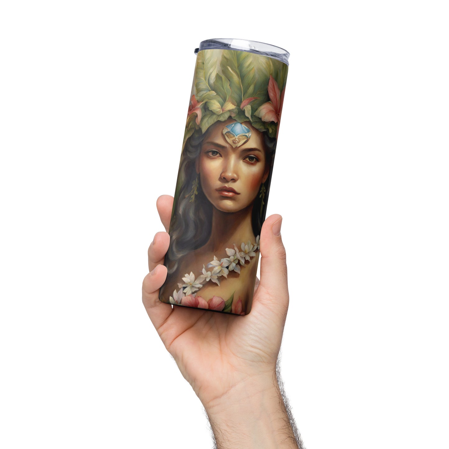 Beautiful Hawaiian Fairy Stainless steel tumbler