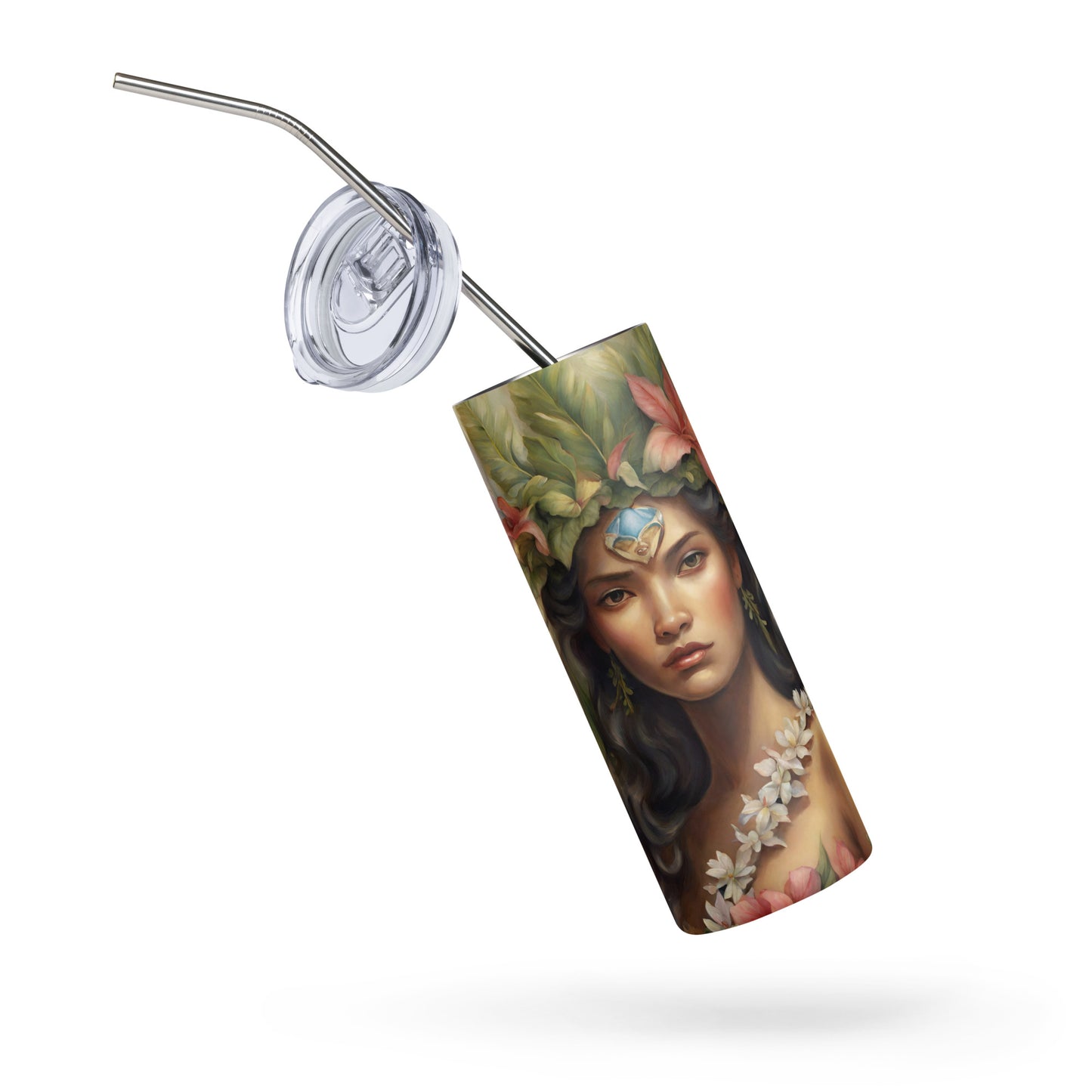 Beautiful Hawaiian Fairy Stainless steel tumbler