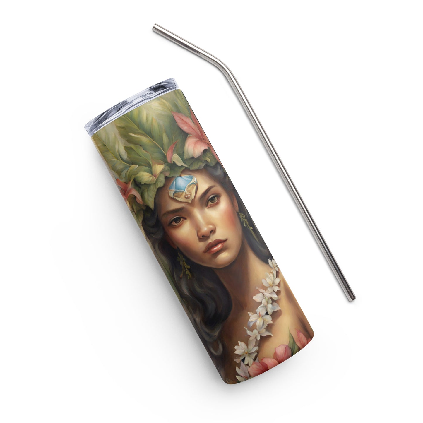 Beautiful Hawaiian Fairy Stainless steel tumbler