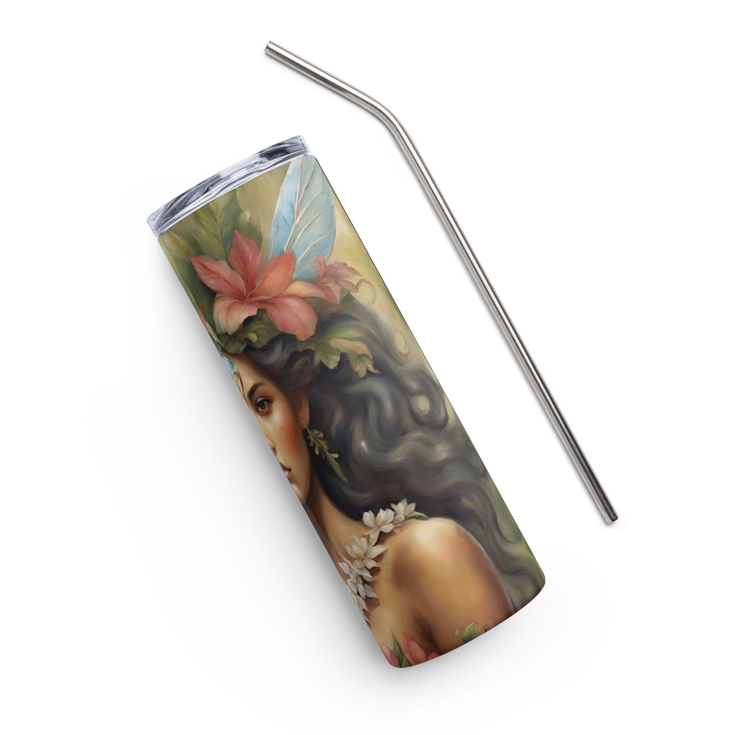 Beautiful Hawaiian Fairy Stainless steel tumbler