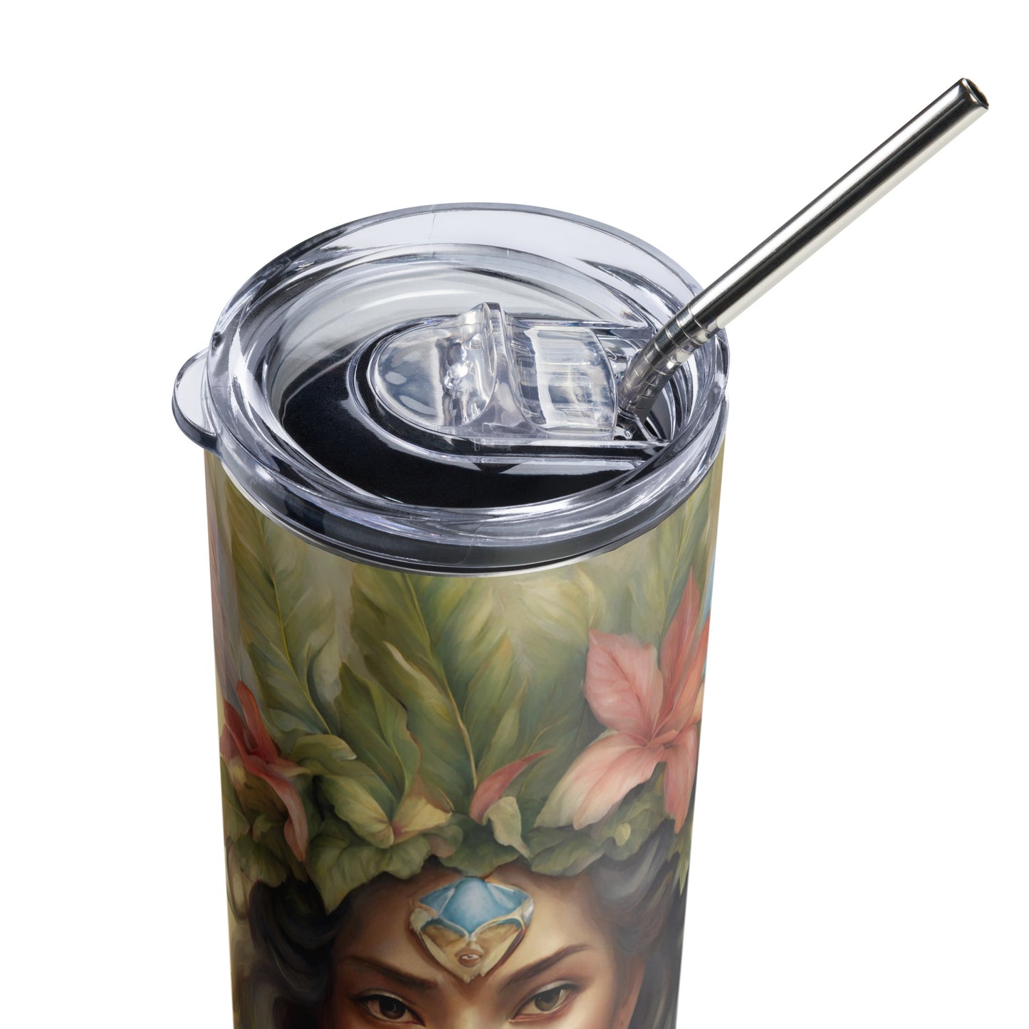 Beautiful Hawaiian Fairy Stainless steel tumbler