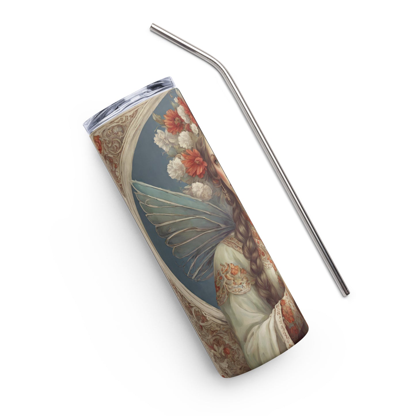 Beautiful Russian Fairy Stainless steel tumbler