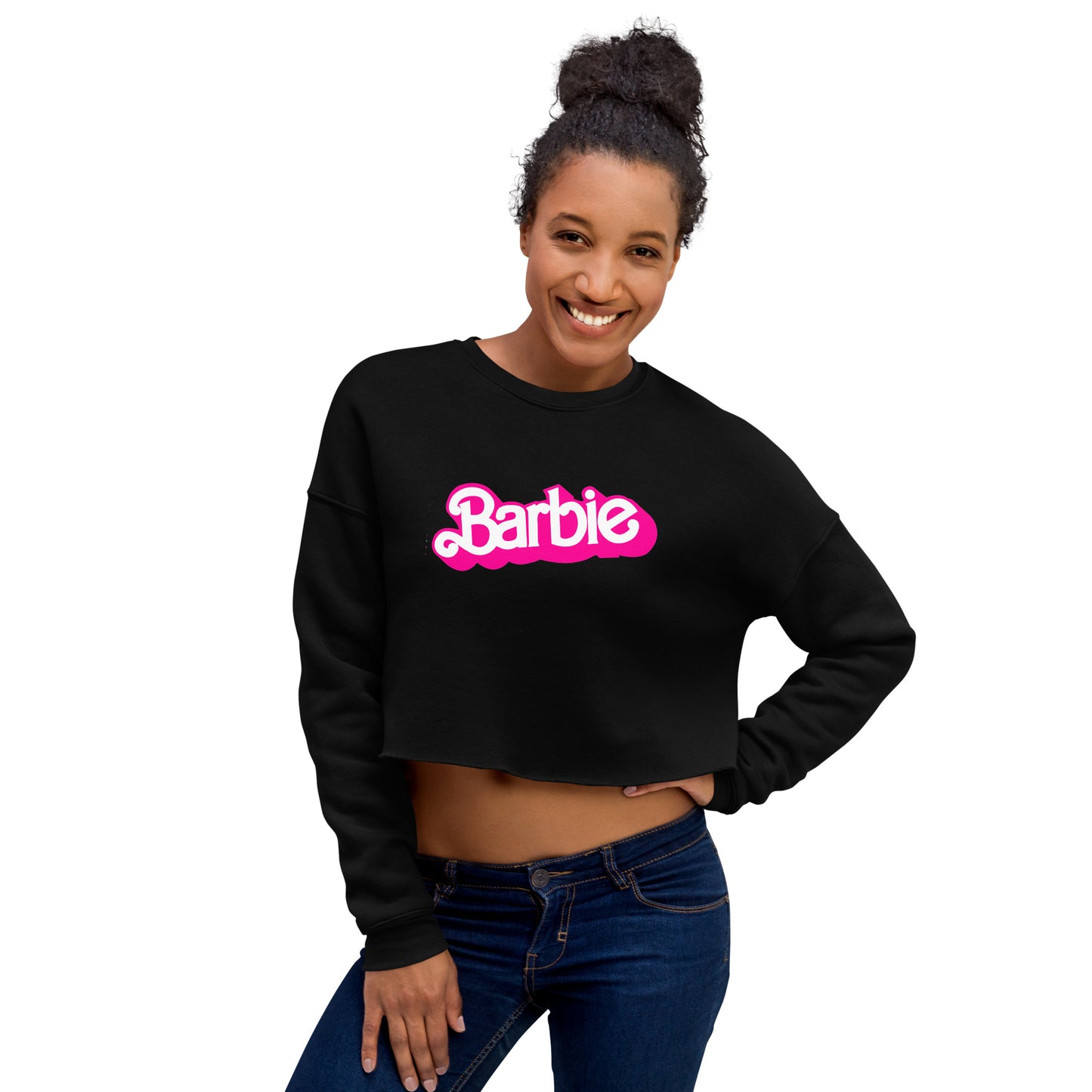 Barbie Women's Crop Sweatshirt