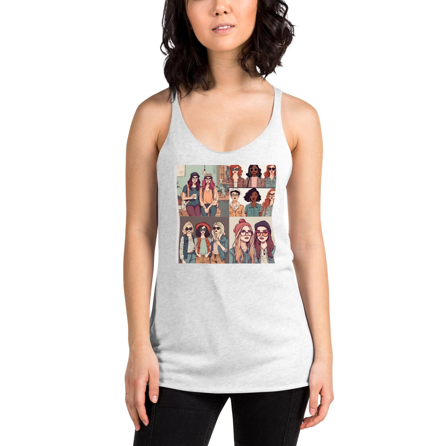 Girls just wanna have fun Racerback Tank